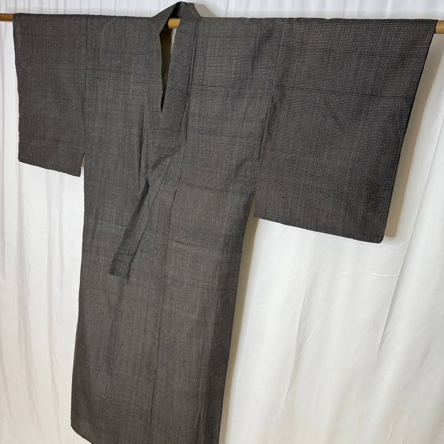 "Shadow Grid" Man's Casual Kimono