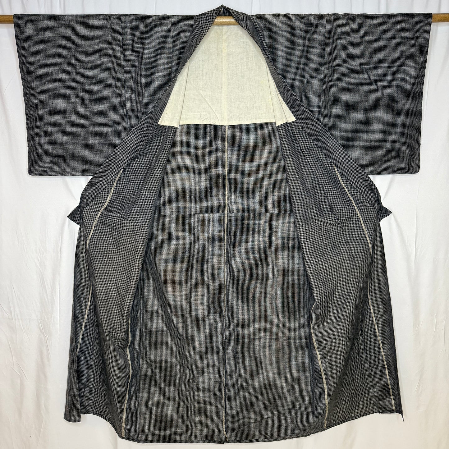 "Shadow Grid" Man's Casual Kimono
