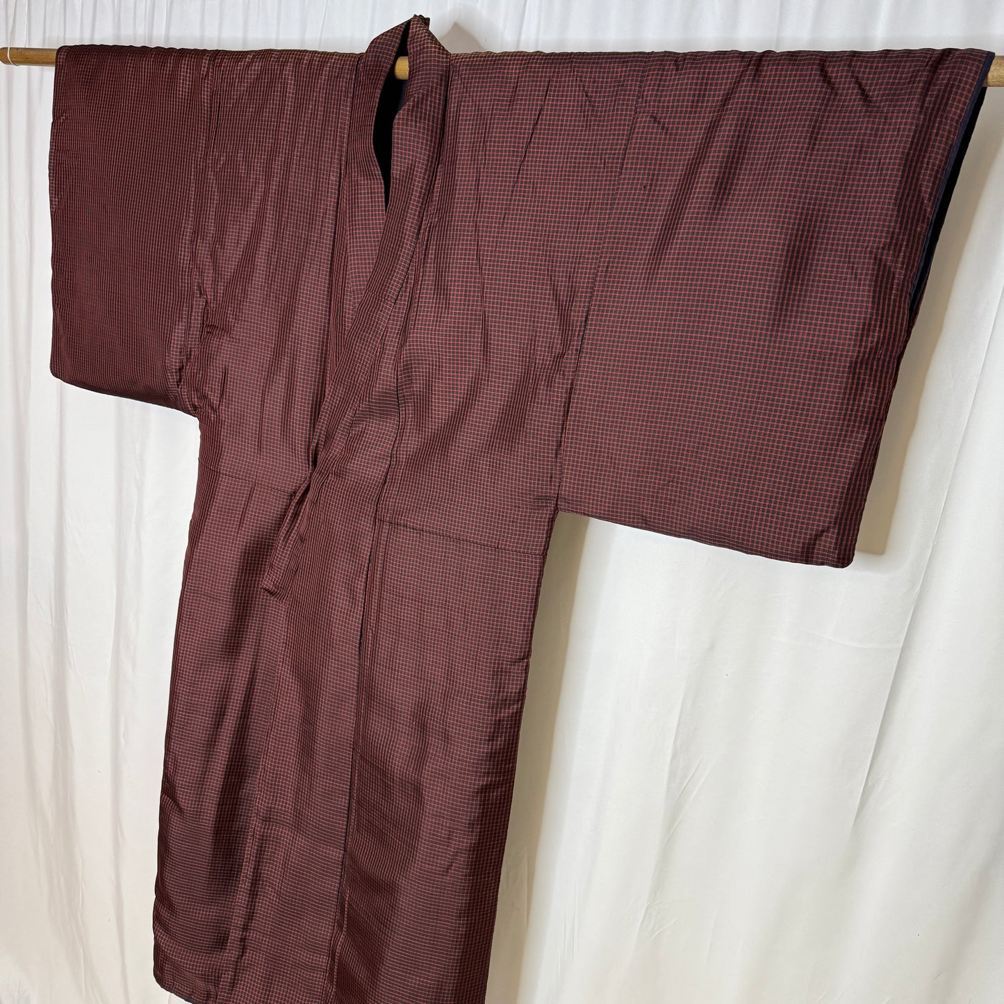 "Checkers" Man's Casual Kimono