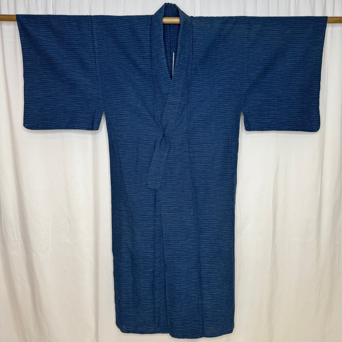 "Indigo Breeze" Man's Casual Kimono