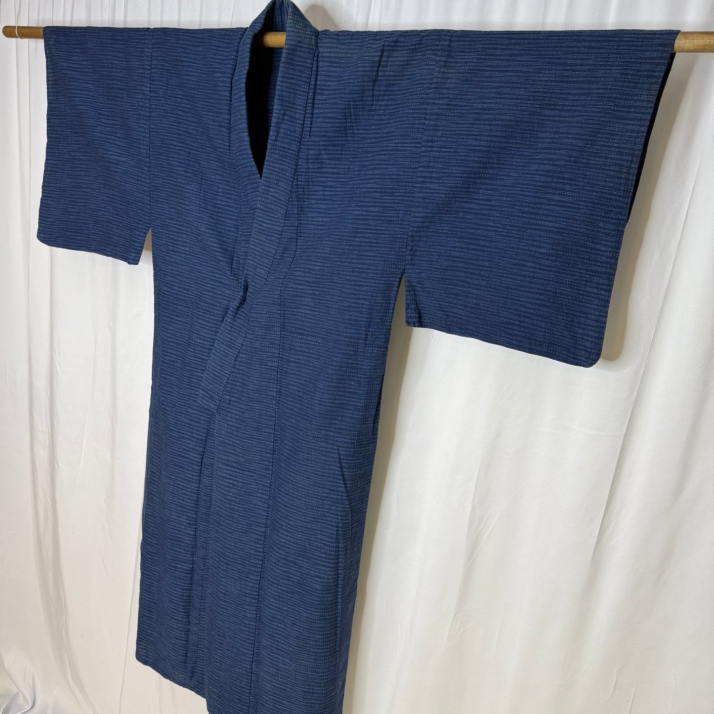 "Indigo Breeze" Man's Casual Kimono