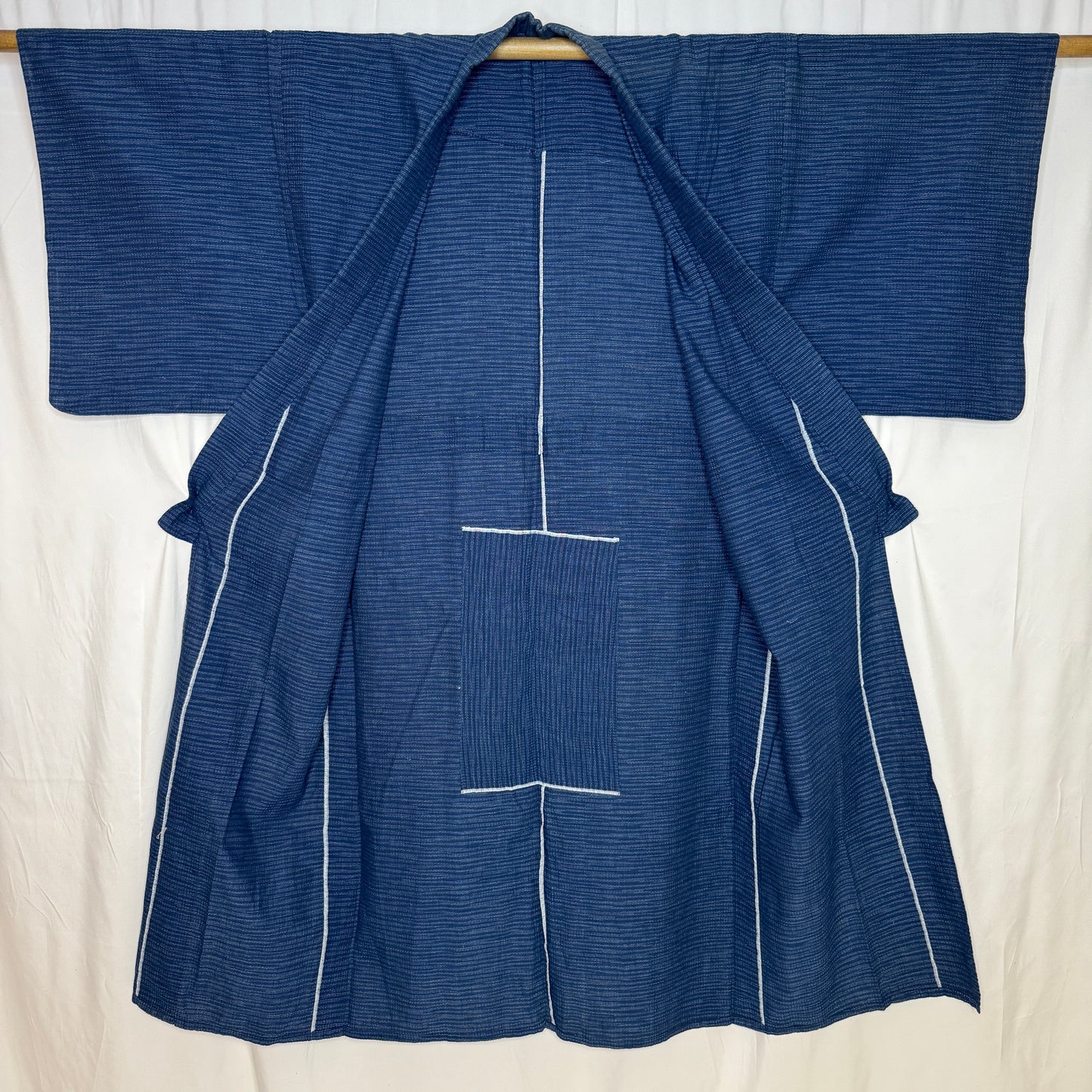 "Indigo Breeze" Man's Casual Kimono