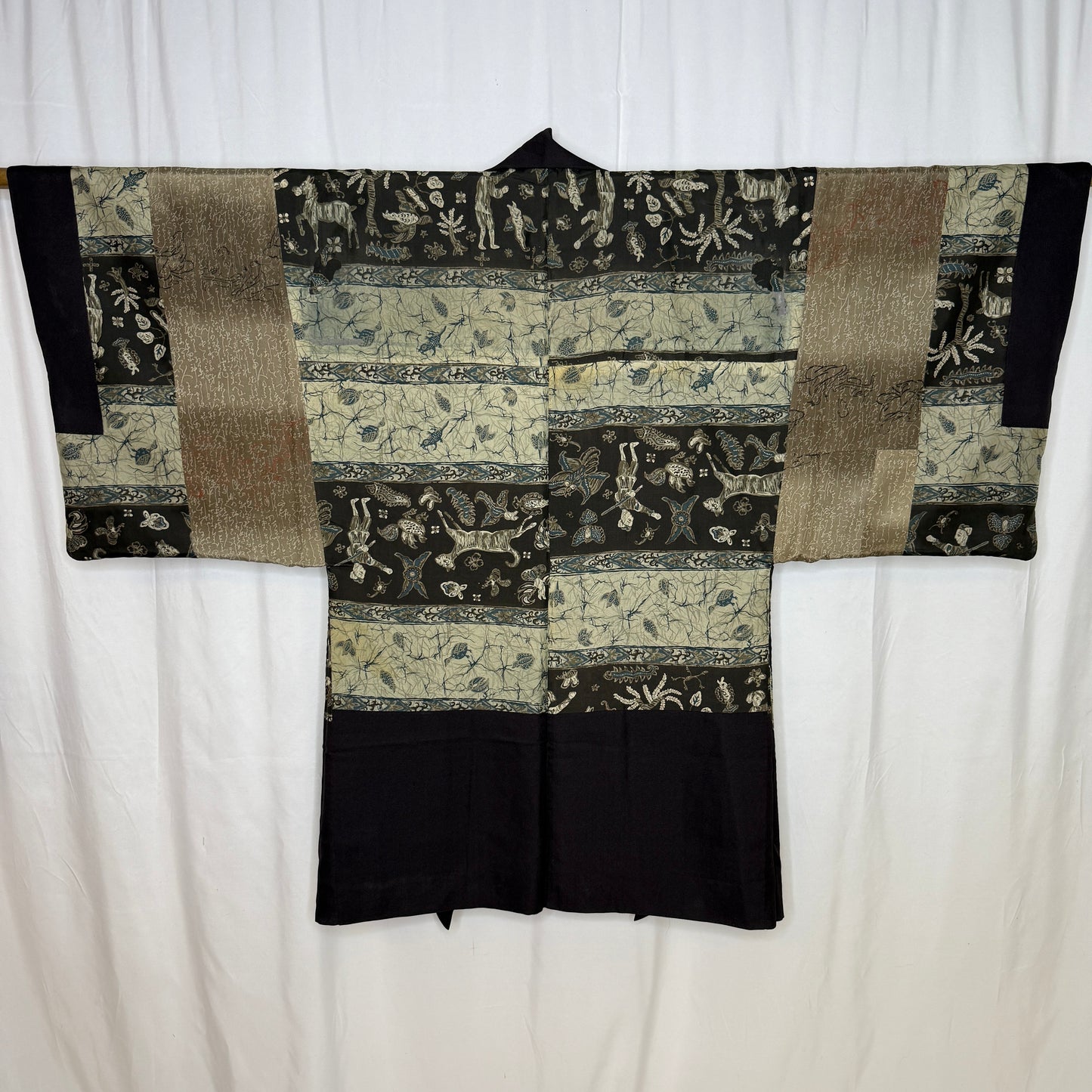 "Folklore Garden" Vintage Man's Haori