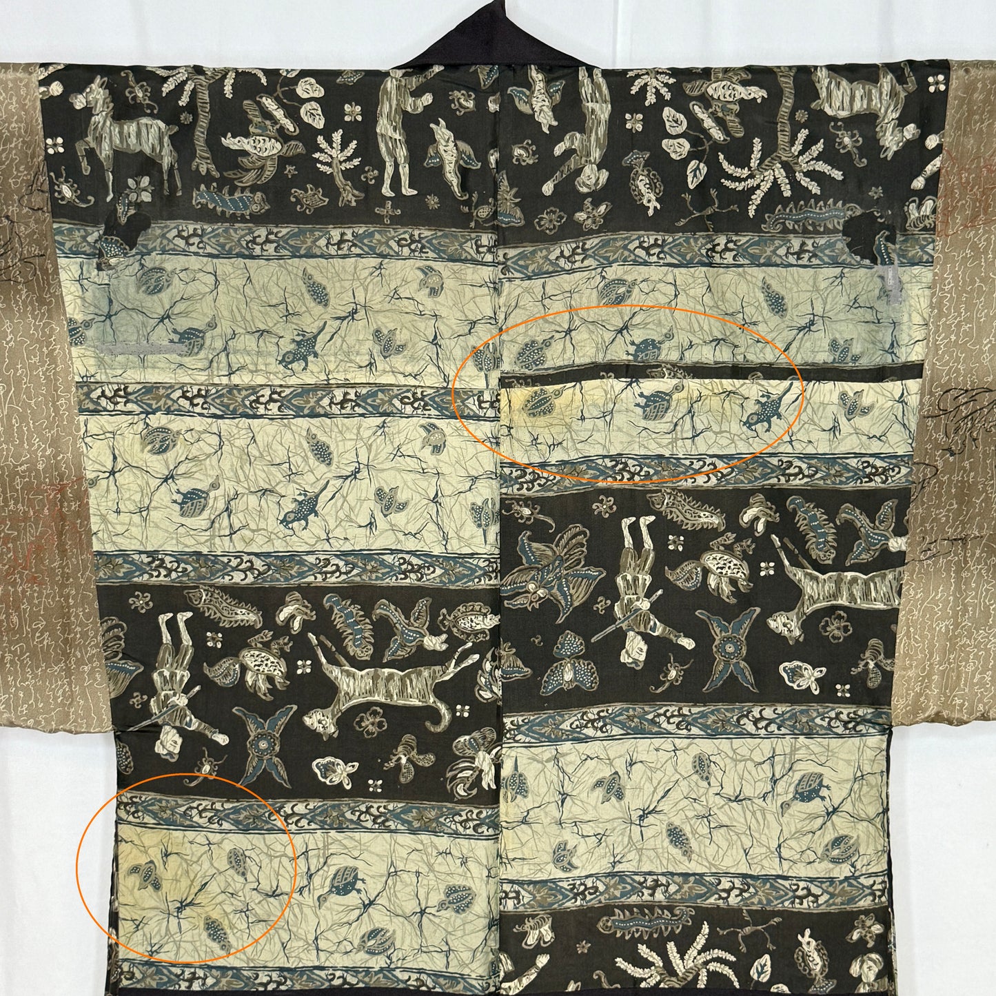 "Folklore Garden" Vintage Man's Haori