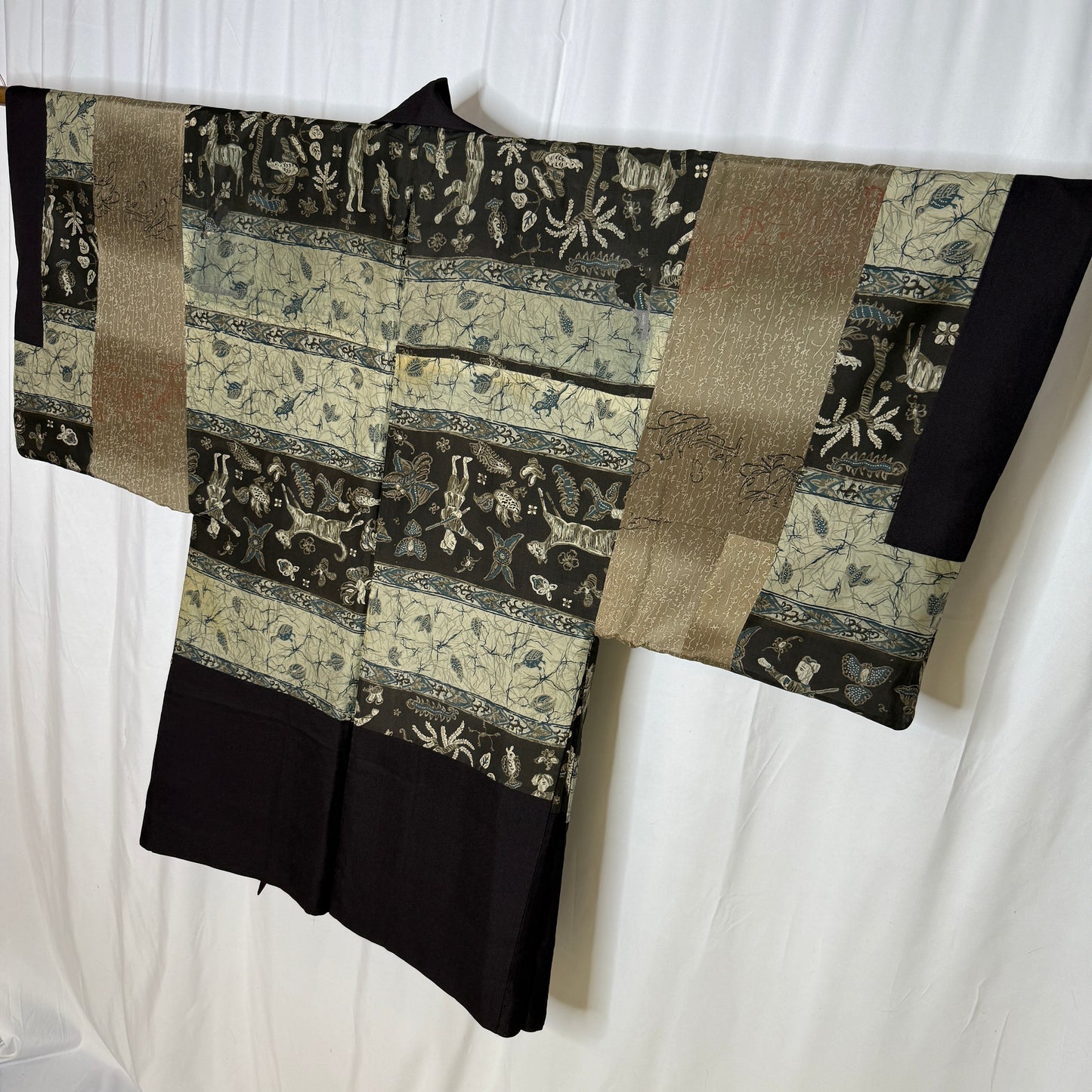 "Folklore Garden" Vintage Man's Haori
