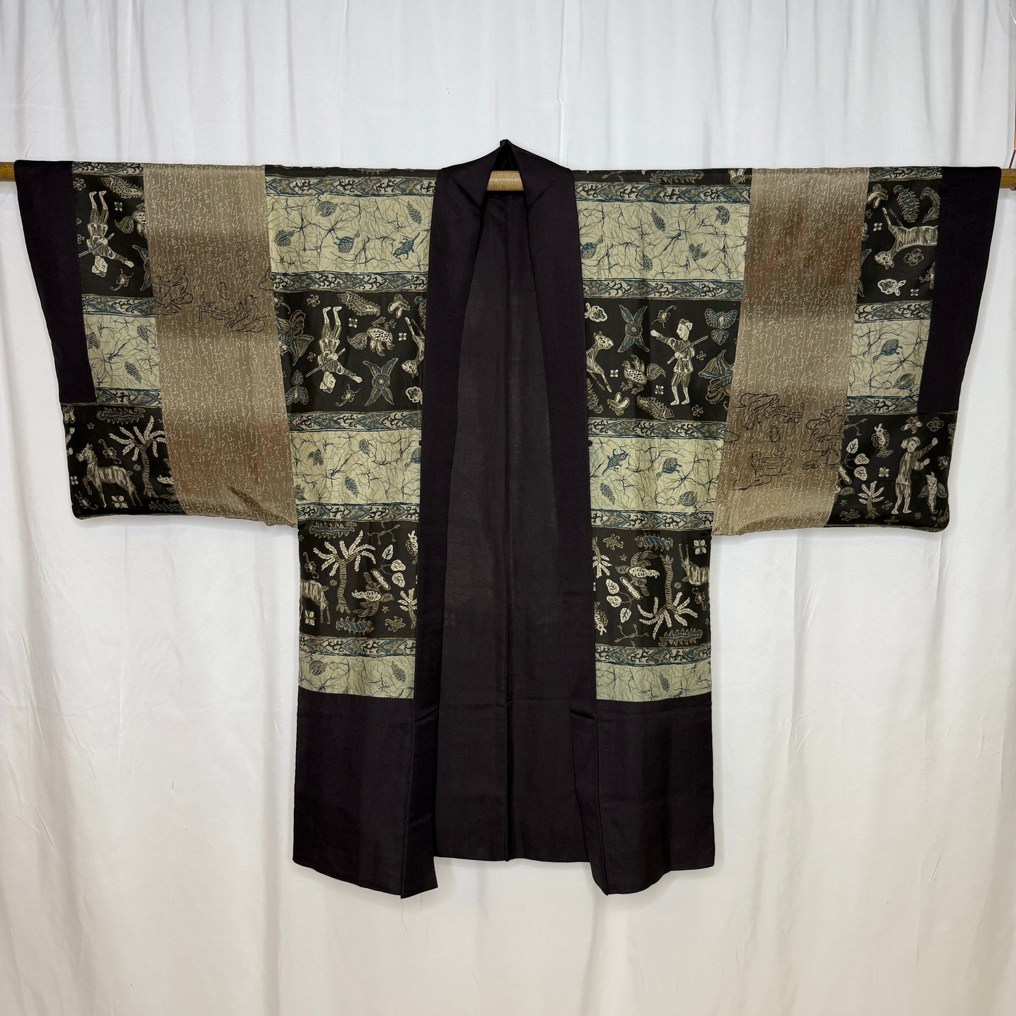 "Folklore Garden" Vintage Man's Haori