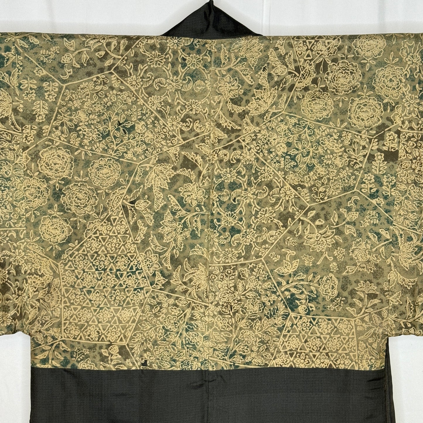 "Floral Mosaic" Vintage Man's Haori