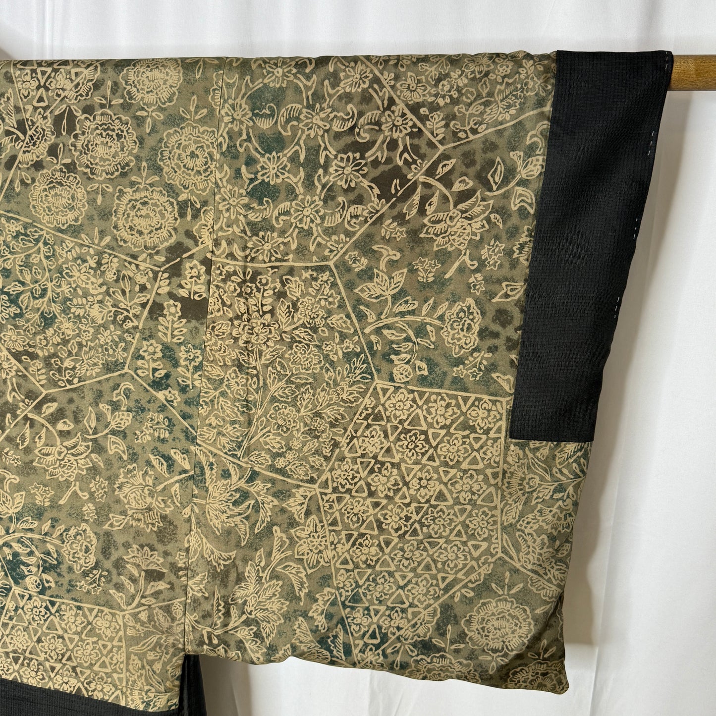 "Floral Mosaic" Vintage Man's Haori