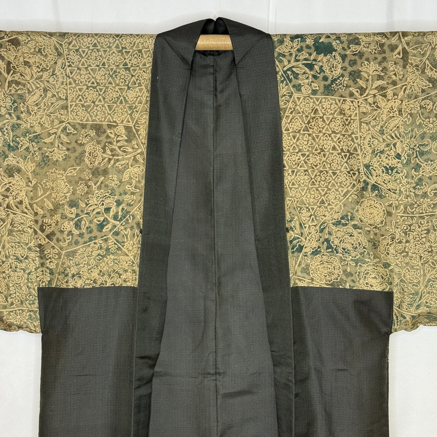 "Floral Mosaic" Vintage Man's Haori