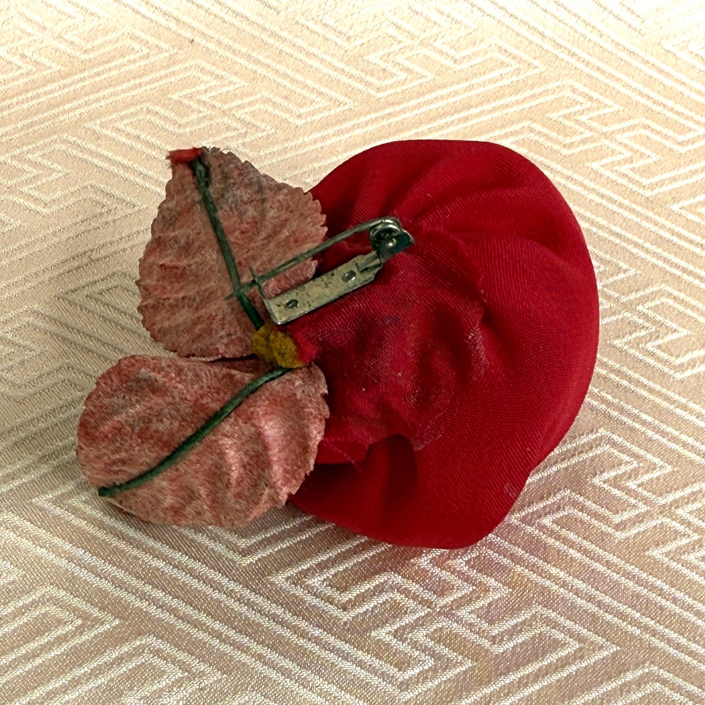 "Single Rose" Vintage Kanzashi