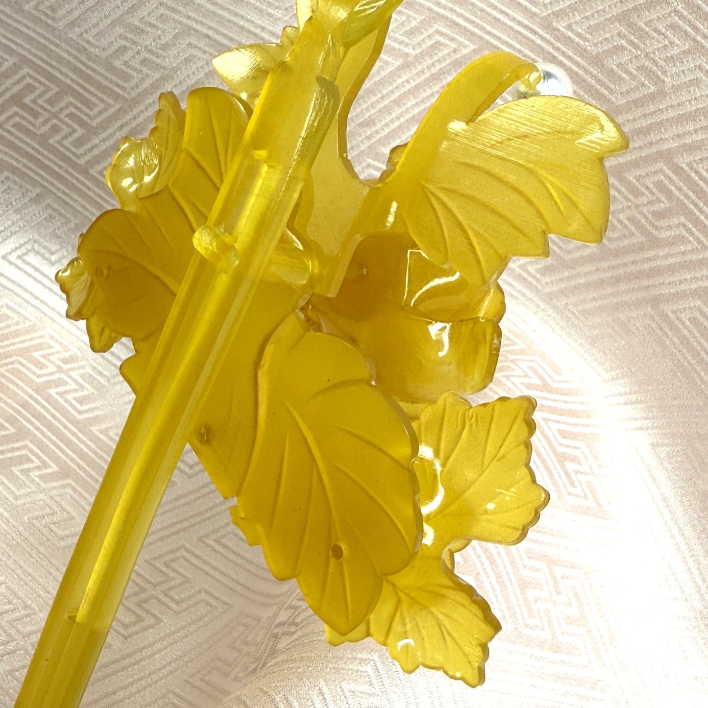 "Peony Single Hirauchi" Vintage Kanzashi