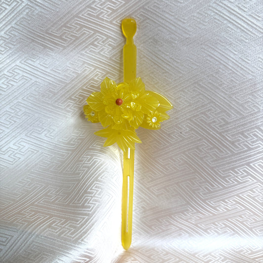 "Spider Mum Single Hirauchi" Vintage Kanzashi