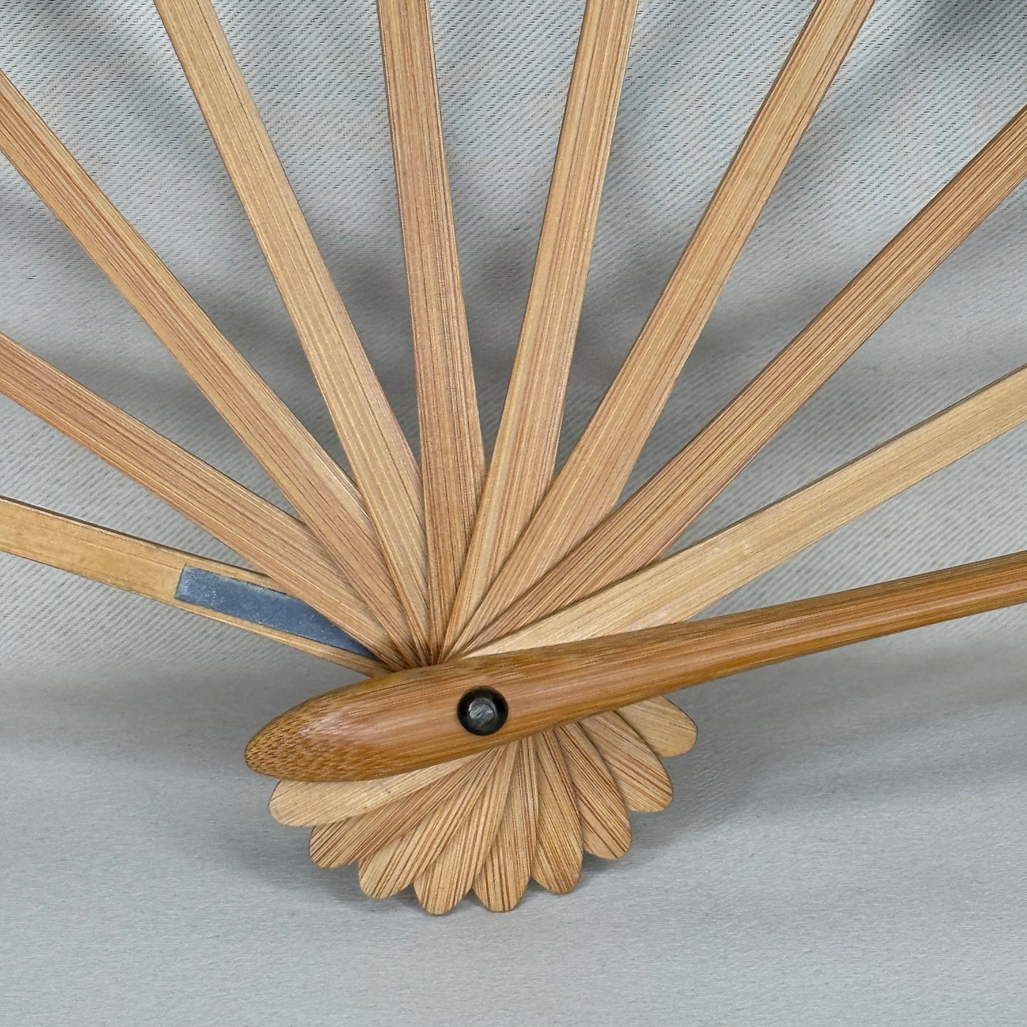 "Mint Mirage" Vintage Dance Folding Fan