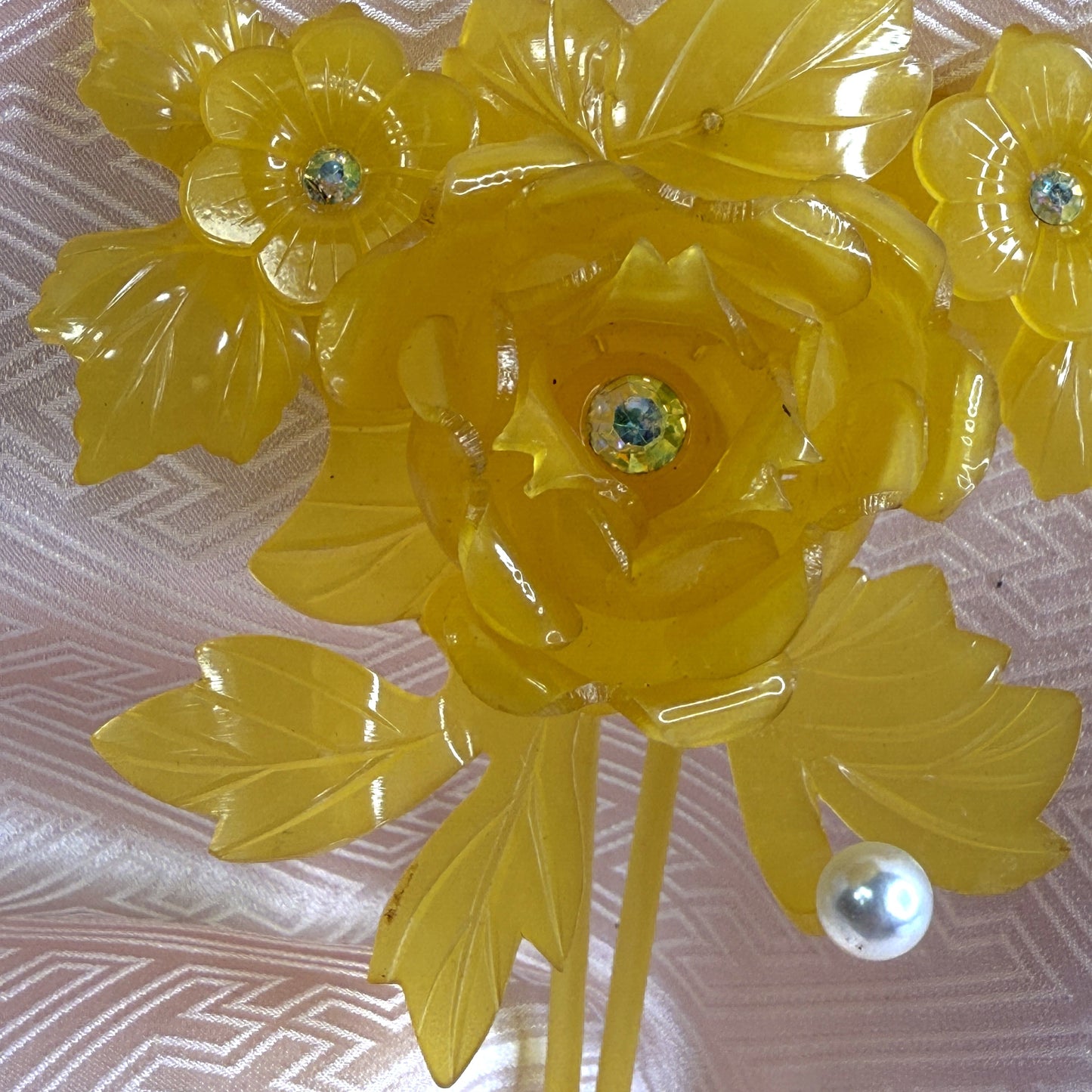 "Peony Hirauchi" Vintage Kanzashi