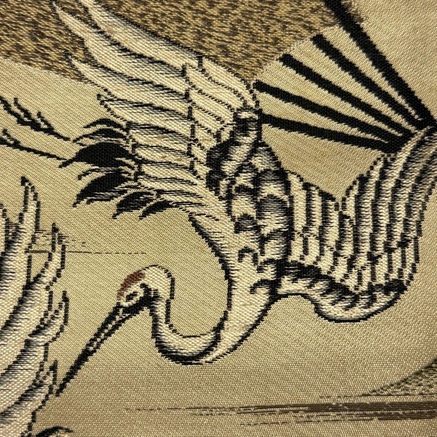 "Cranes and Fans" Maru Obi