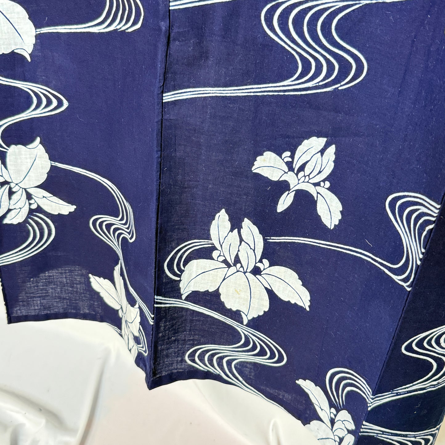 "River Iris" Vintage Japanese Yukata