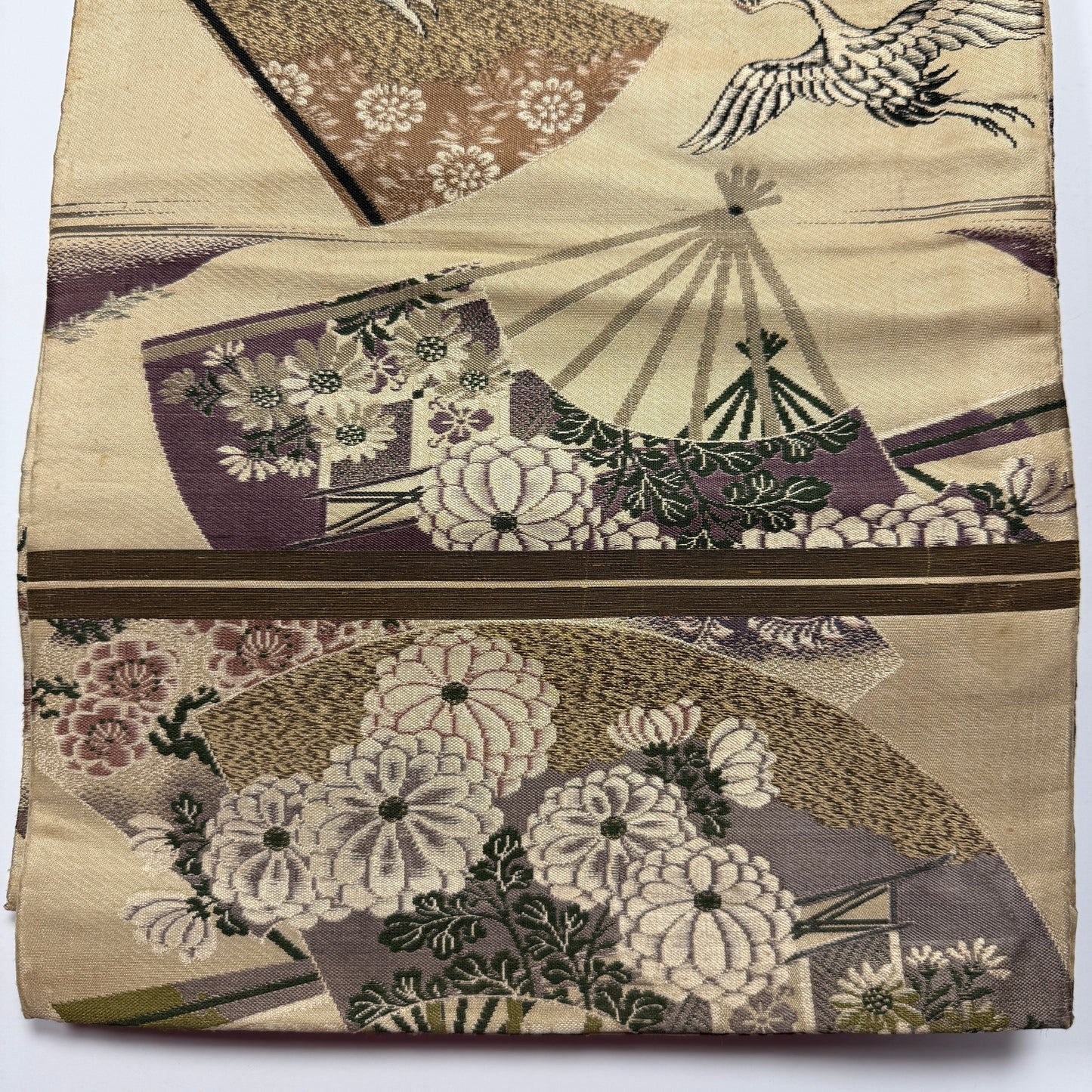 "Cranes and Fans" Maru Obi