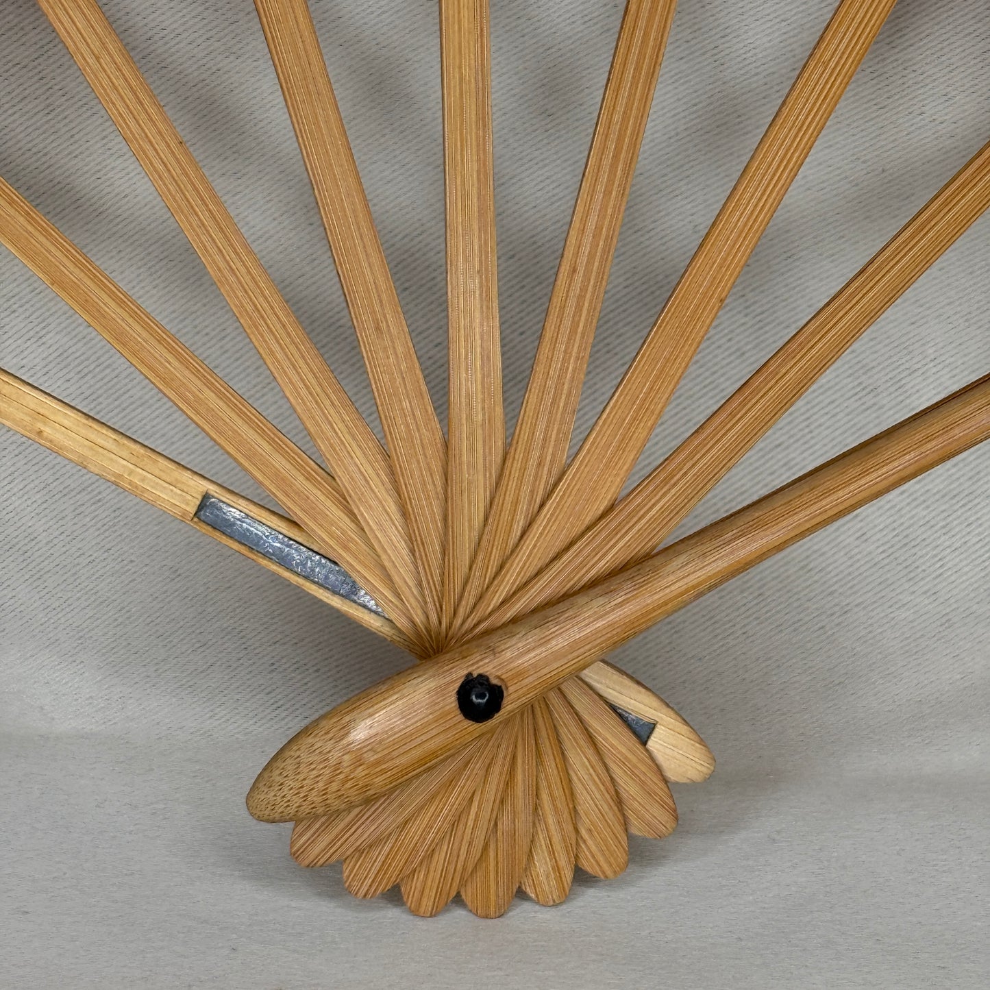 "Rising Sun" Vintage Dance Folding Fan
