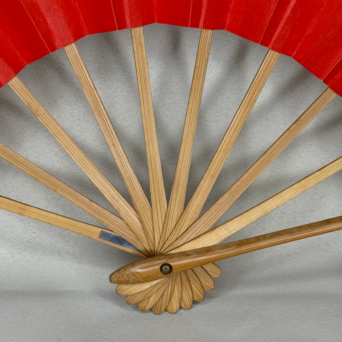 "Golden Wisteria" Vintage Dance Folding Fan