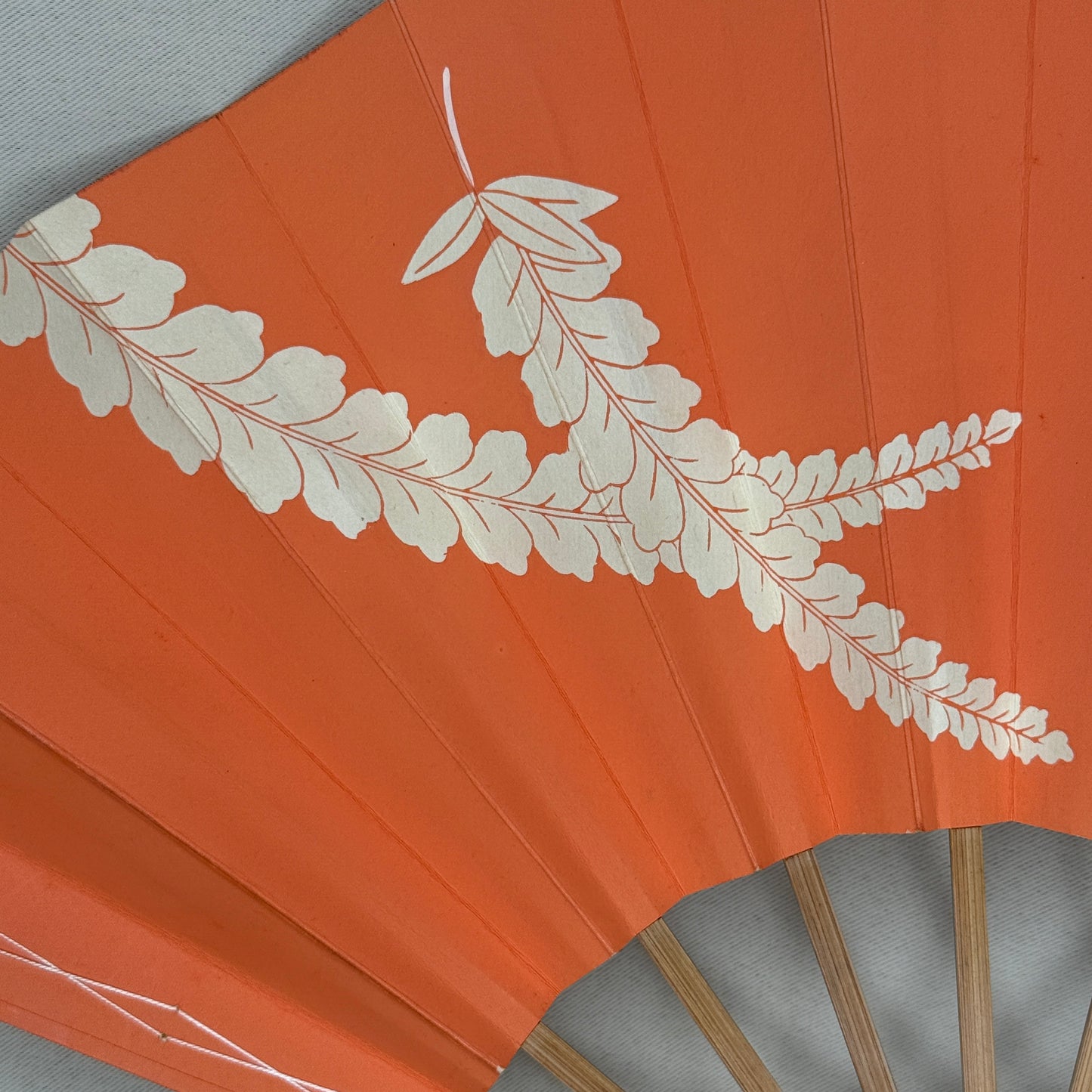 "Autumn Fern" Vintage Dance Folding Fan
