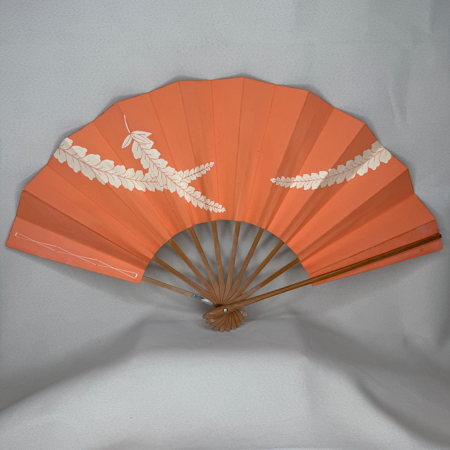 "Autumn Fern" Vintage Dance Folding Fan