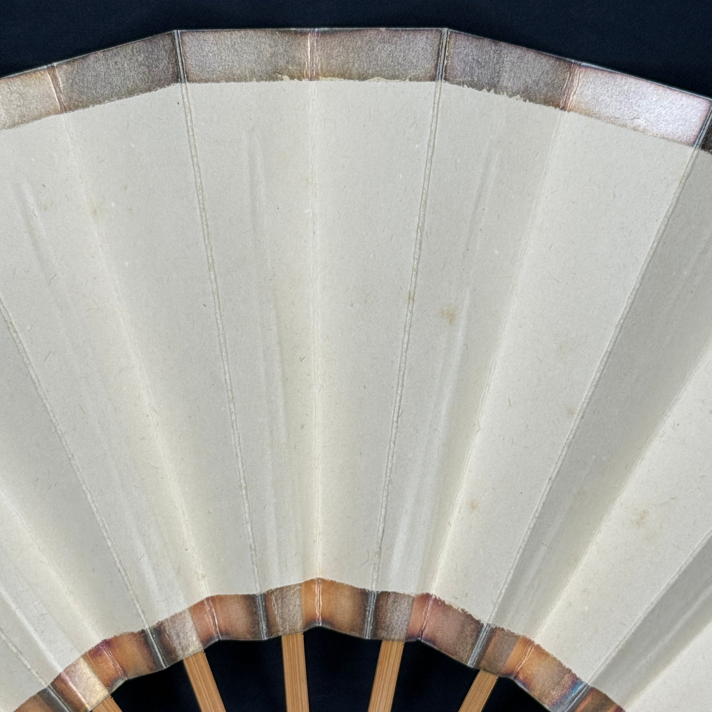 "Quiet Frame" Vintage Dance Folding Fan