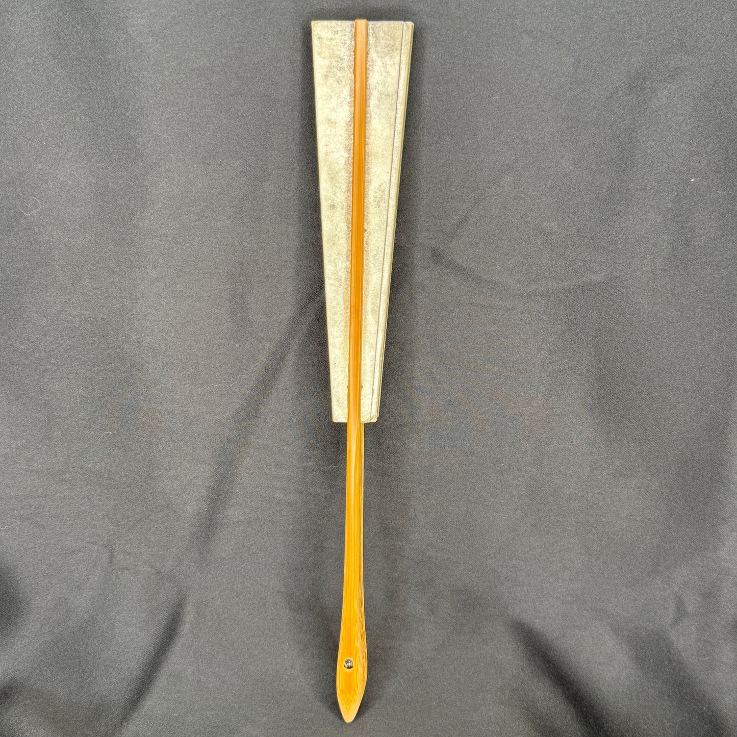 "Silver Veil" Vintage Dance Folding Fan