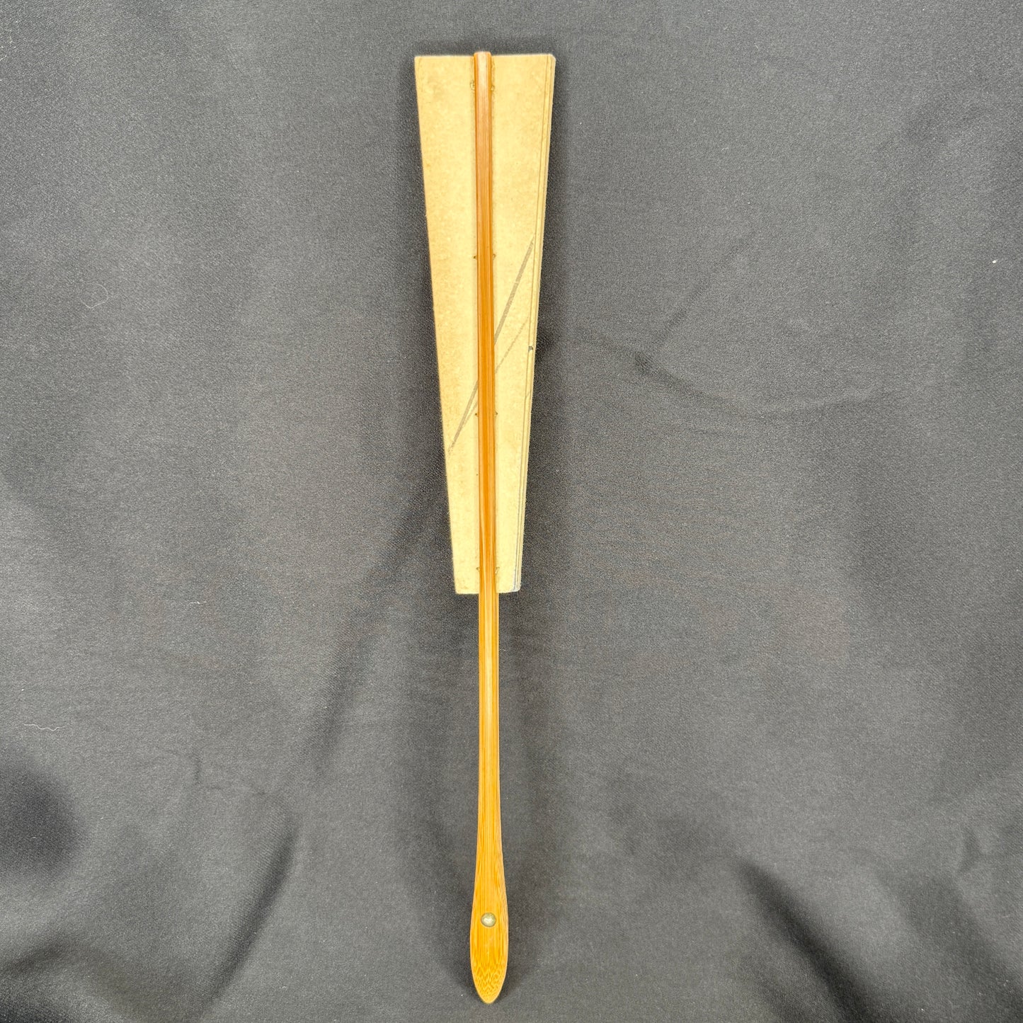 "Winter Reeds" Vintage Dance Folding Fan