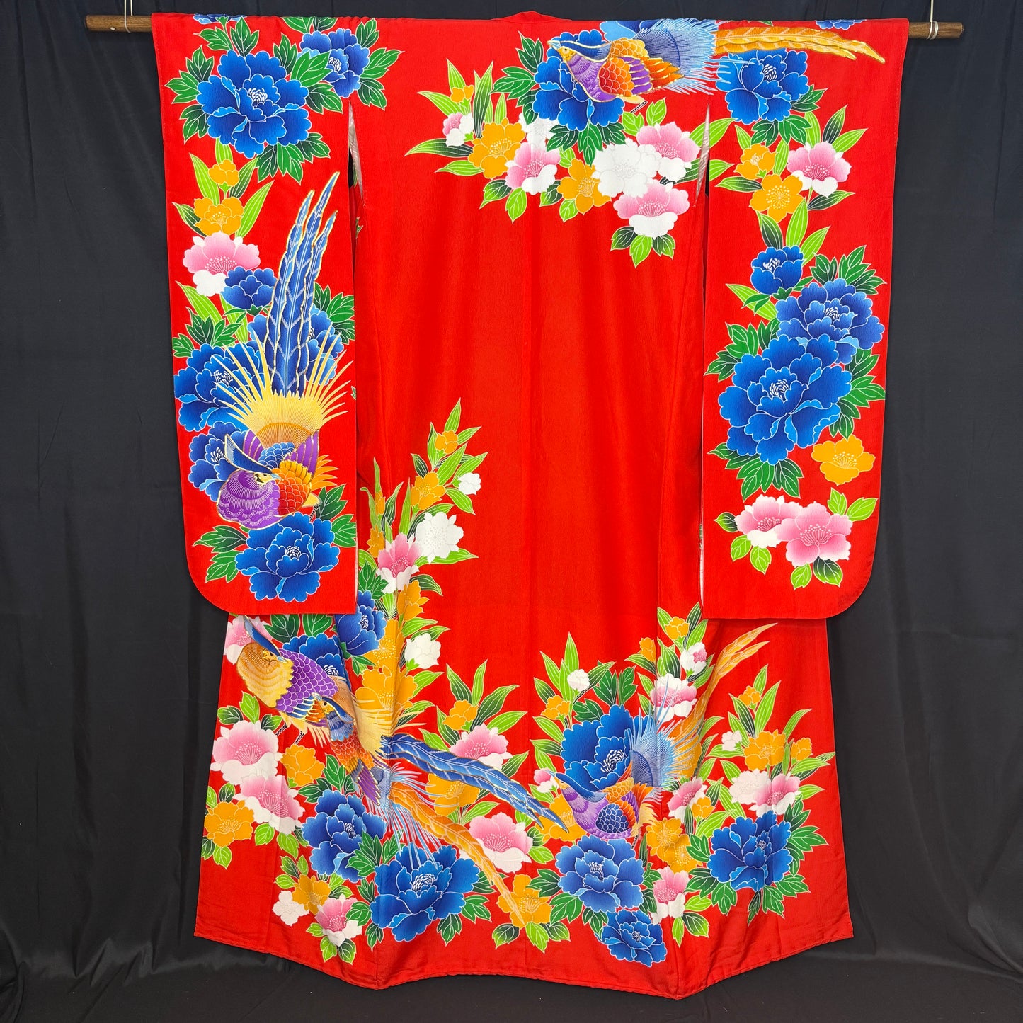"Kiji Blooms" Wedding Kimono (Kakeshita)