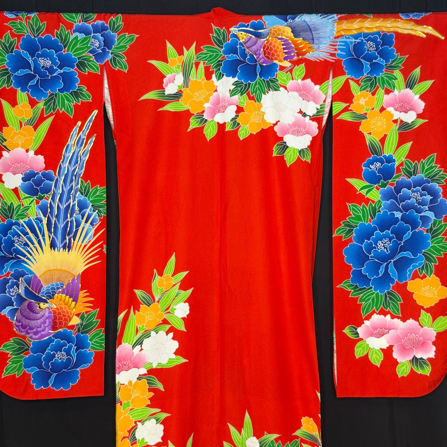 "Kiji Blooms" Wedding Kimono (Kakeshita)