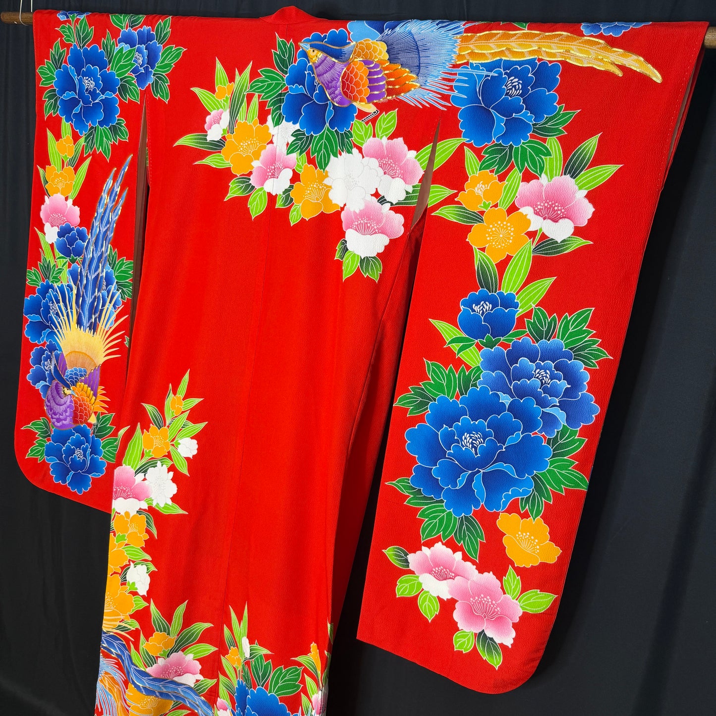 "Kiji Blooms" Wedding Kimono (Kakeshita)