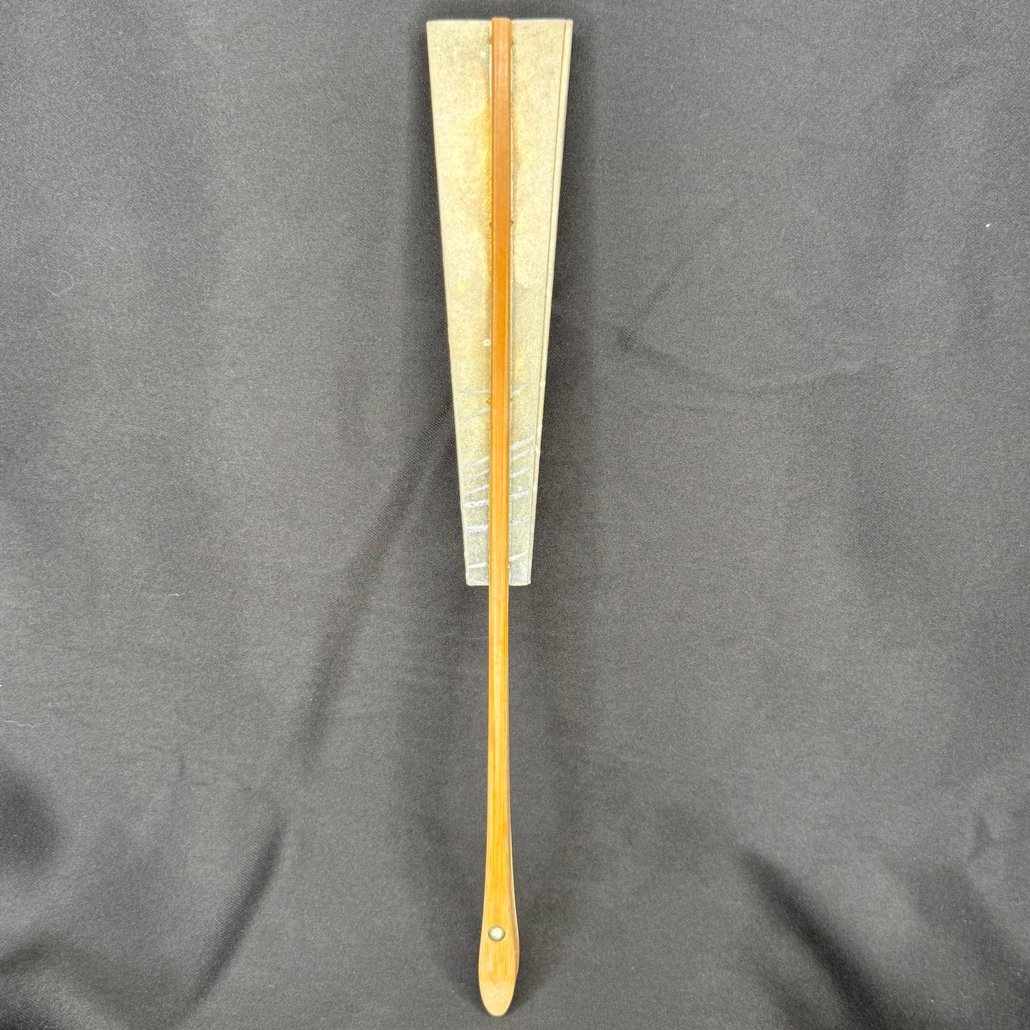 "Silver Tide" Vintage Dance Folding Fan