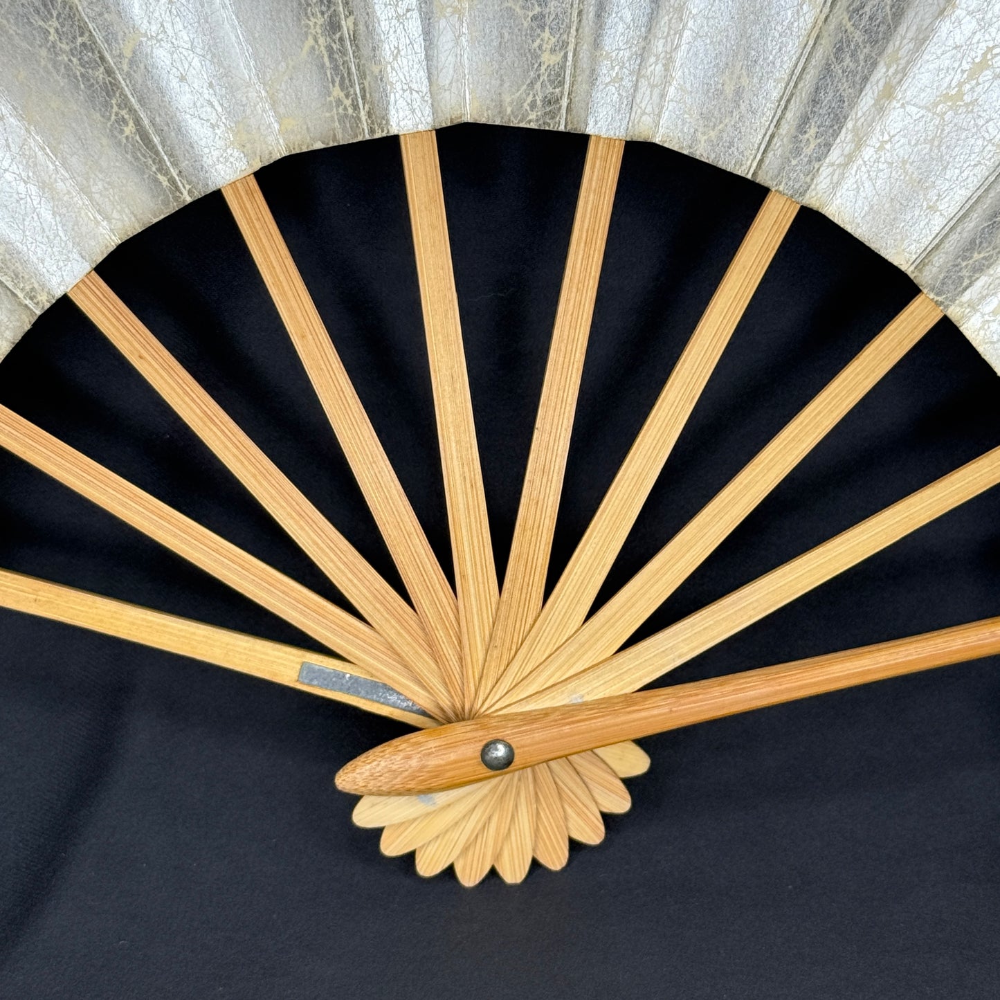 "Sky Path" Vintage Dance Folding Fan