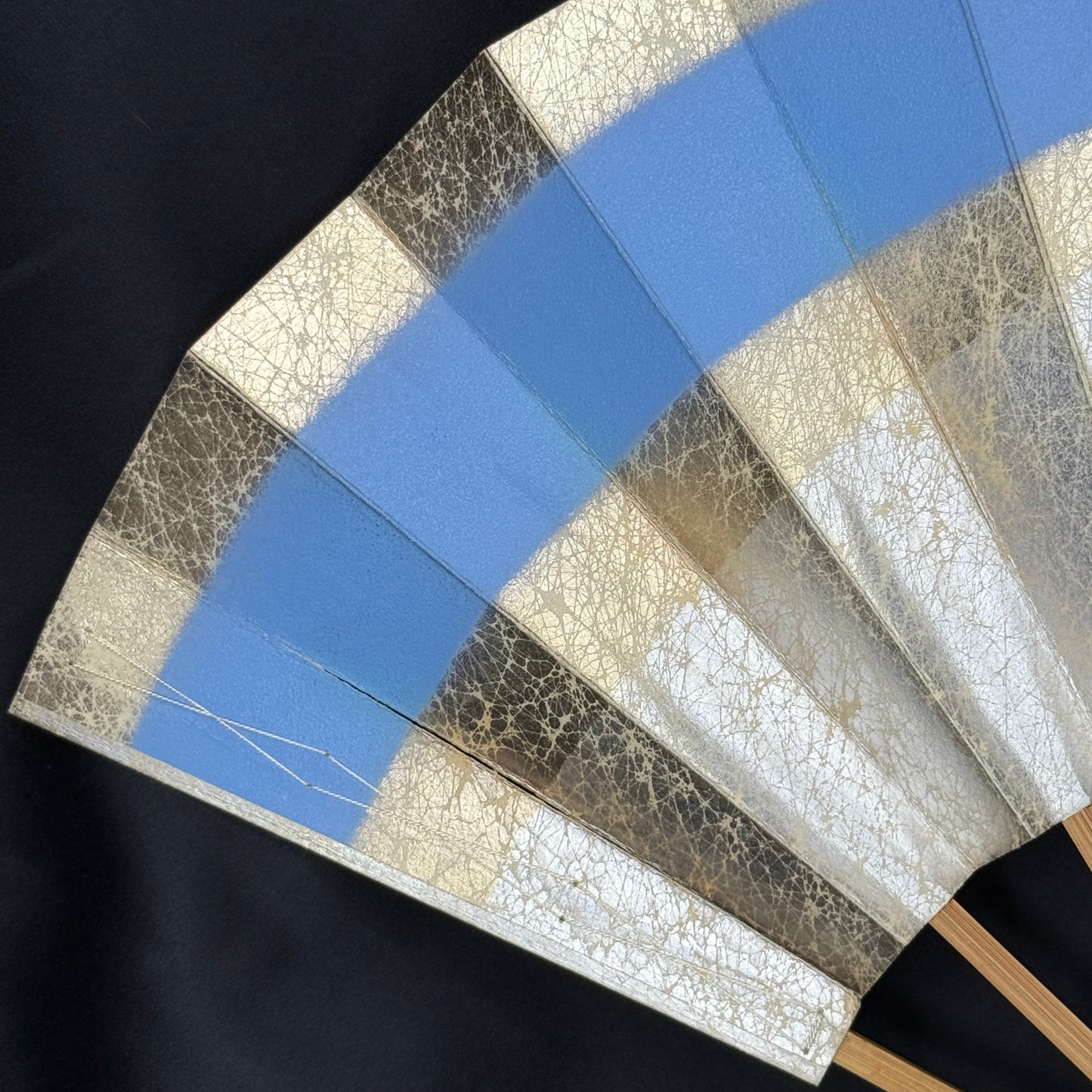"Sky Path" Vintage Dance Folding Fan