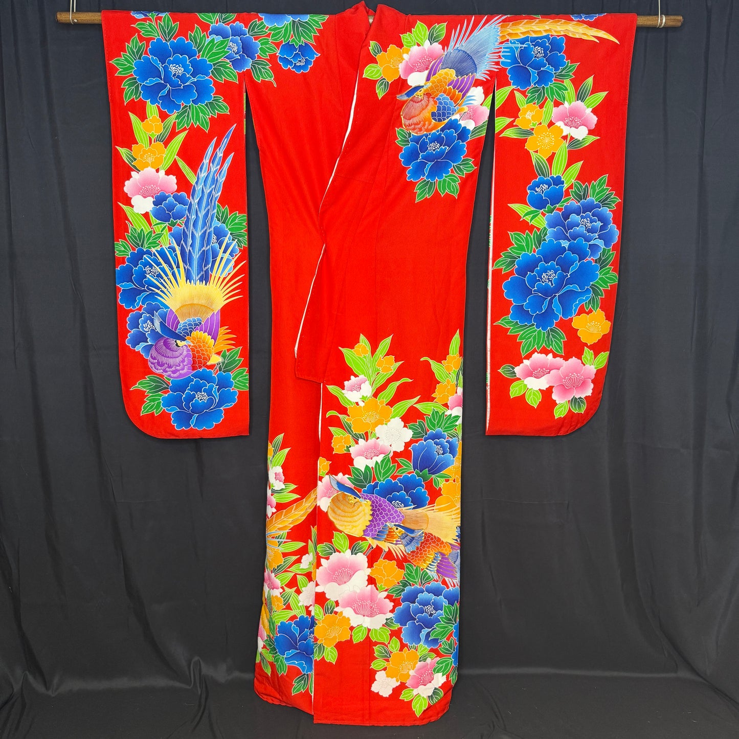 "Kiji Blooms" Wedding Kimono (Kakeshita)