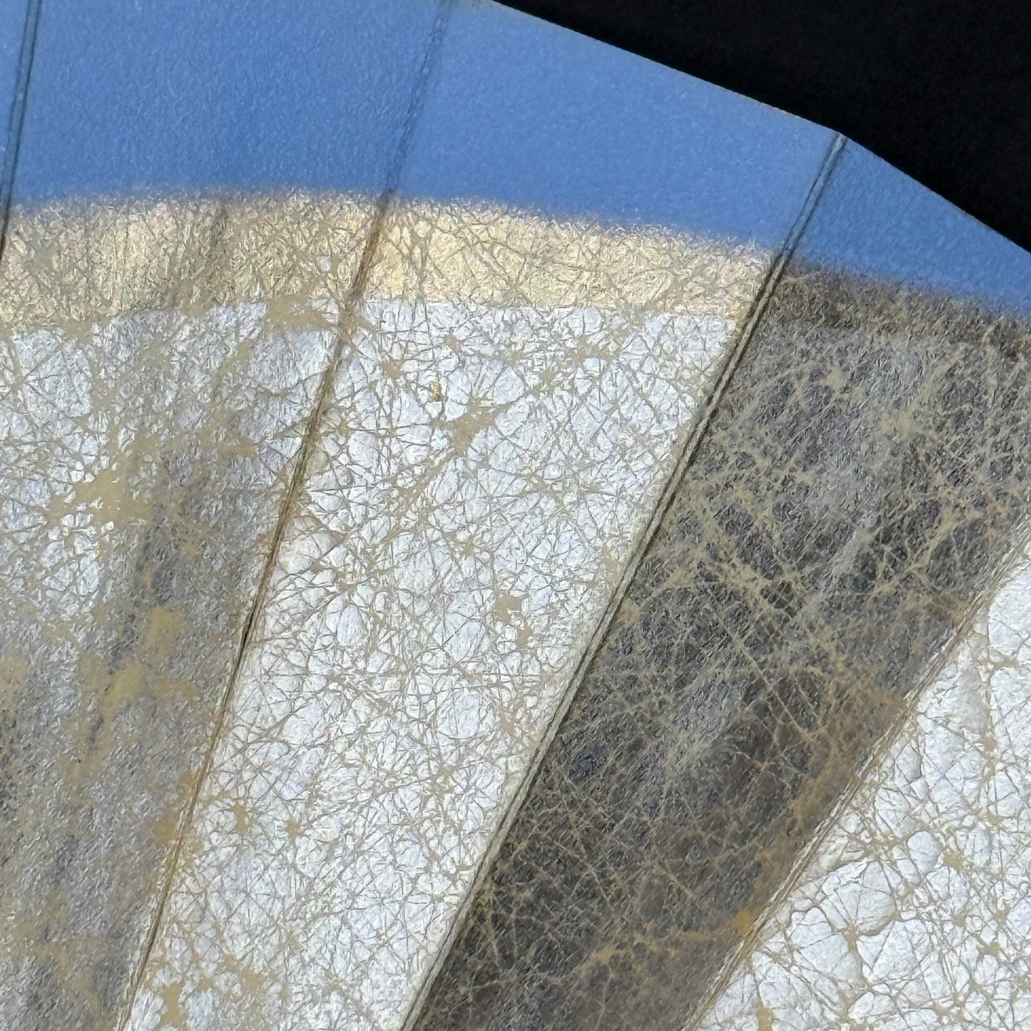 "Sky Path" Vintage Dance Folding Fan