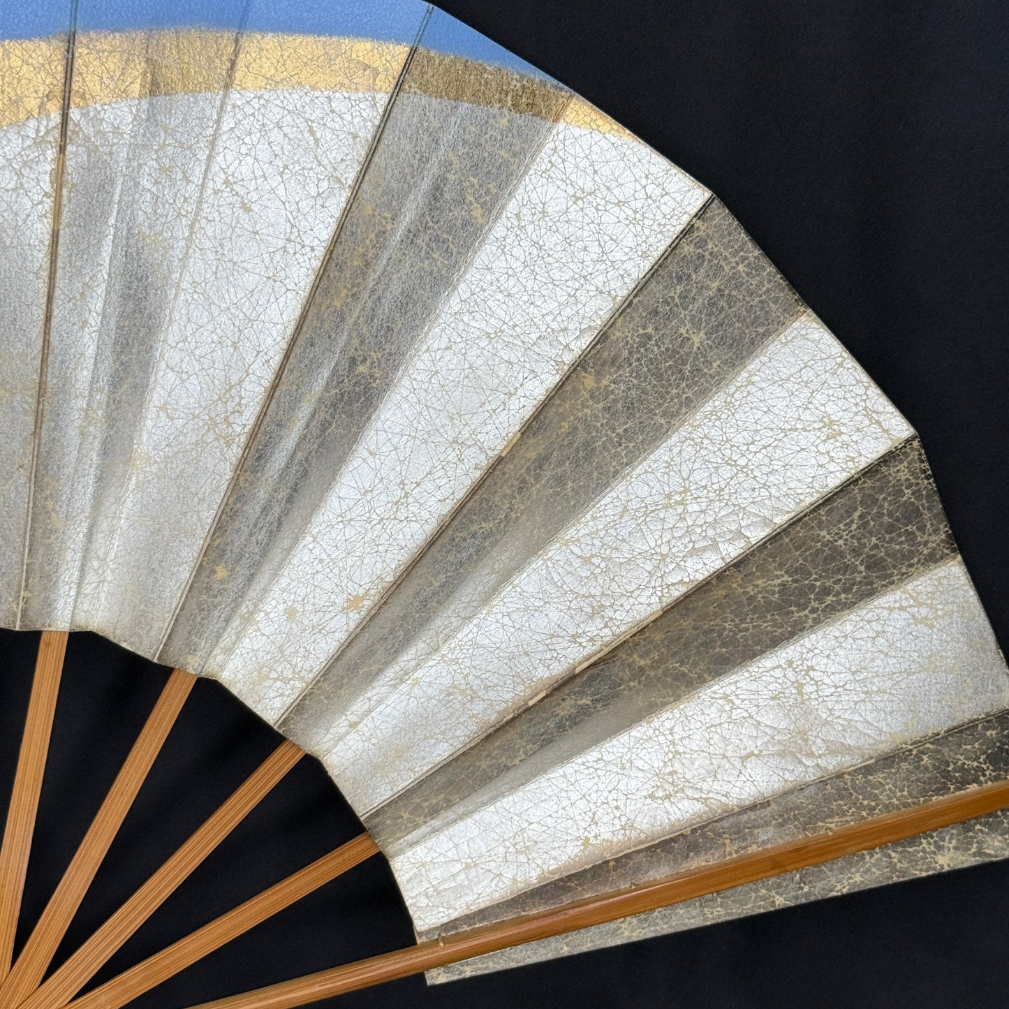 "Sky Path" Vintage Dance Folding Fan