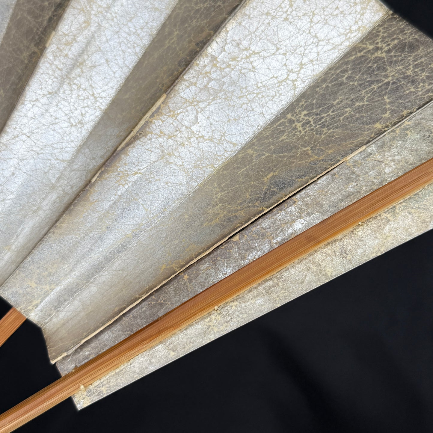 "Sky Path" Vintage Dance Folding Fan