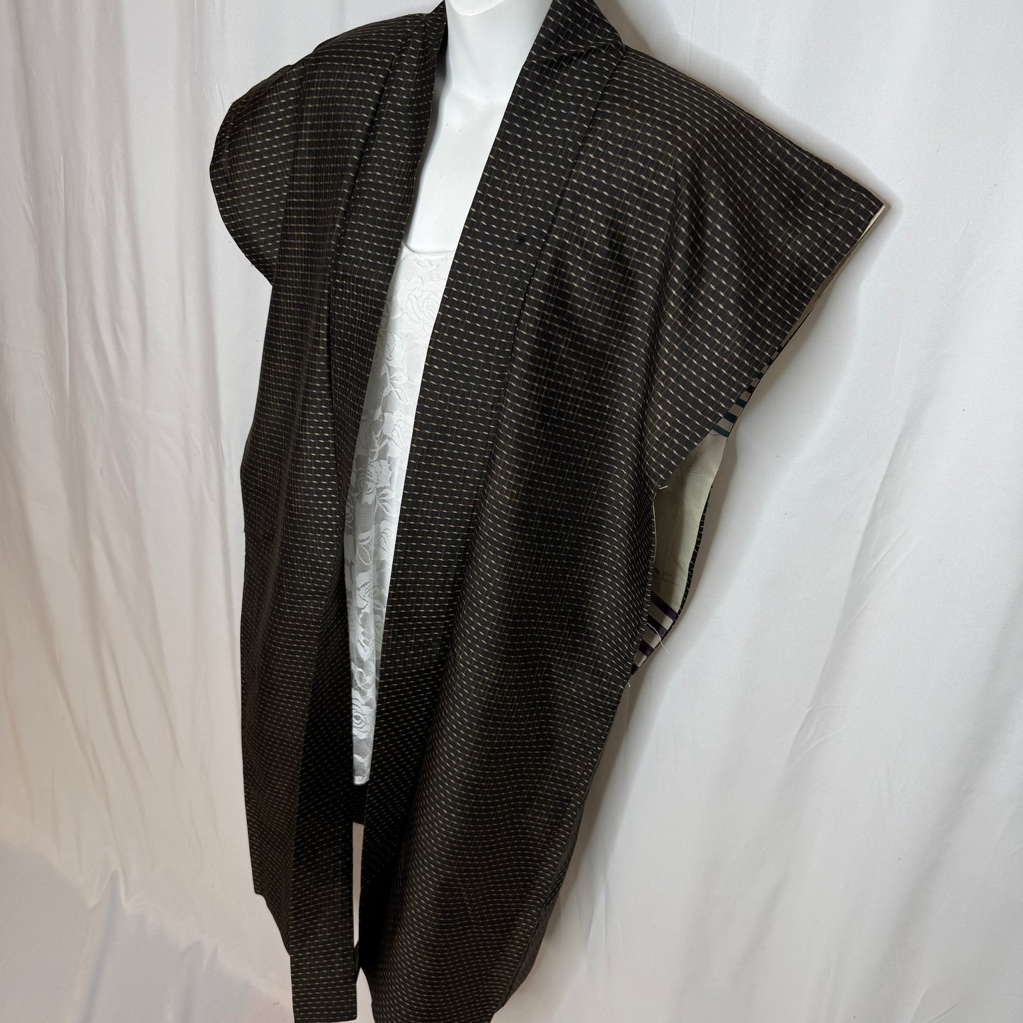 "Woven Rhythm" Japanique Tunic Vest