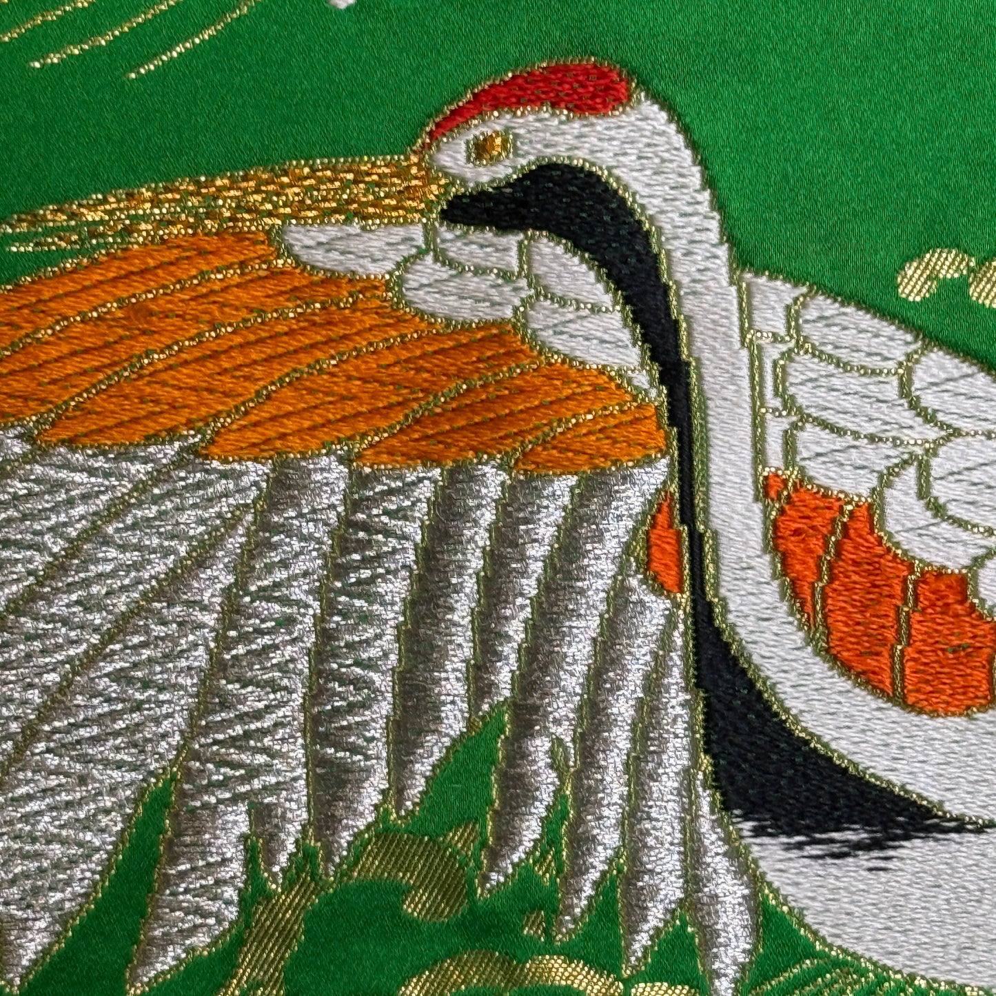"Cresting Cranes" Wedding Kimono (Uchikake)