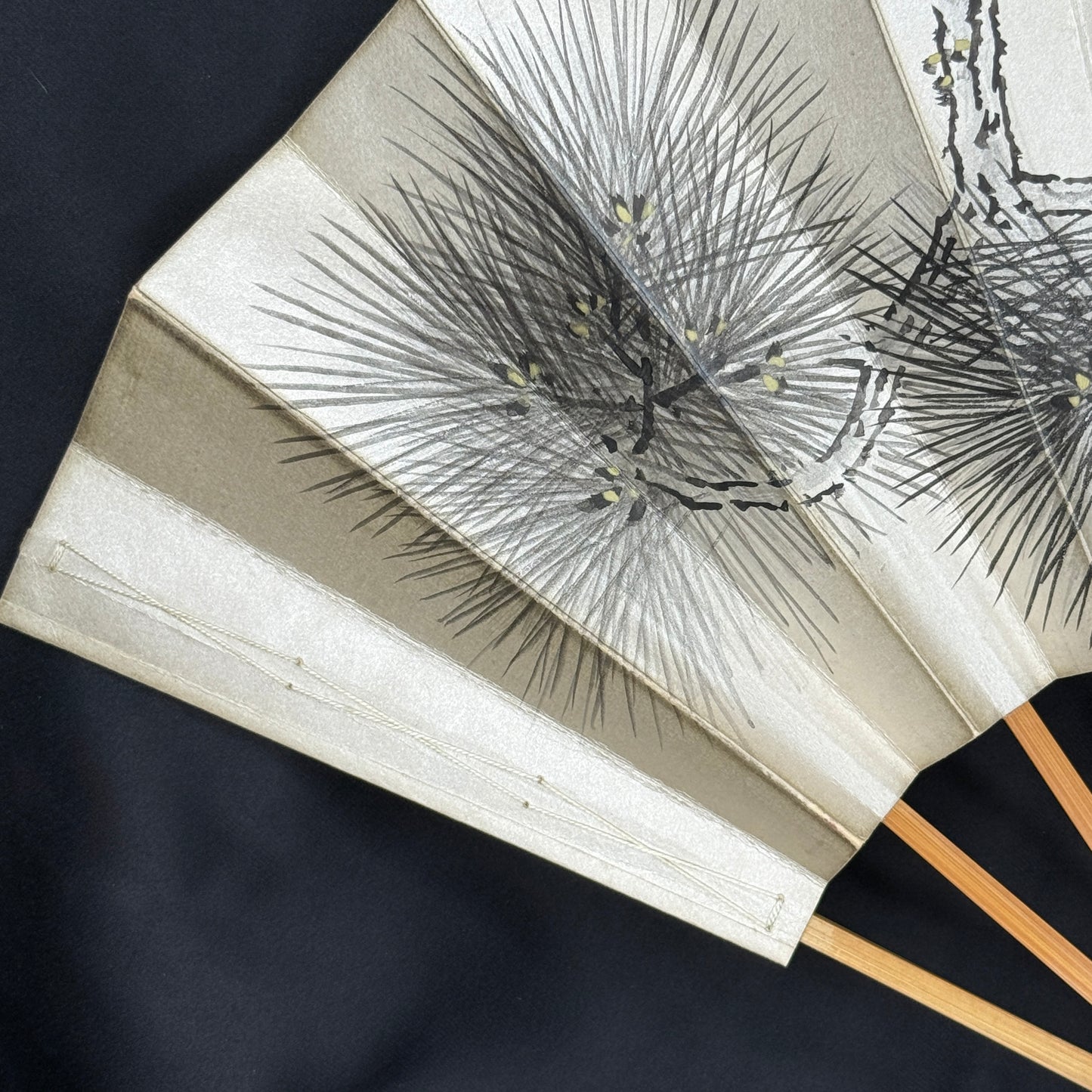 "Matsu Art" Vintage Dance Folding Fan