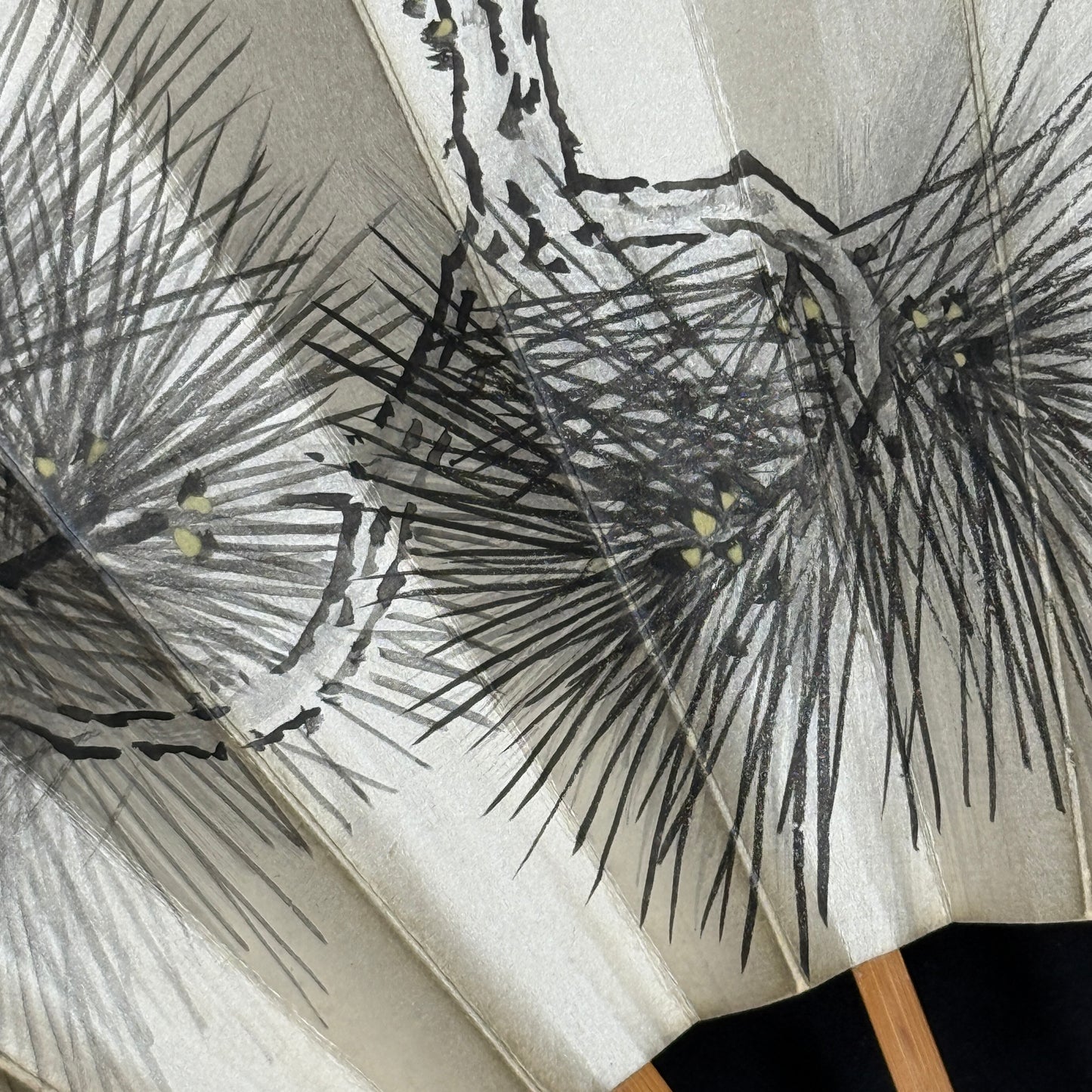 "Matsu Art" Vintage Dance Folding Fan