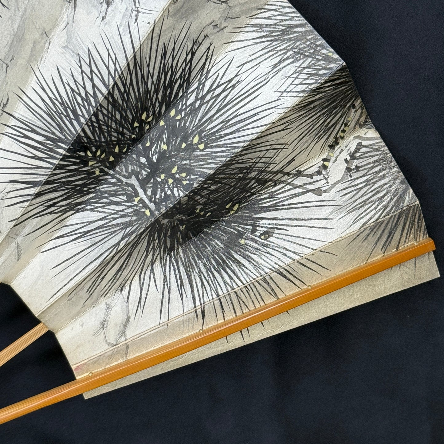 "Matsu Art" Vintage Dance Folding Fan