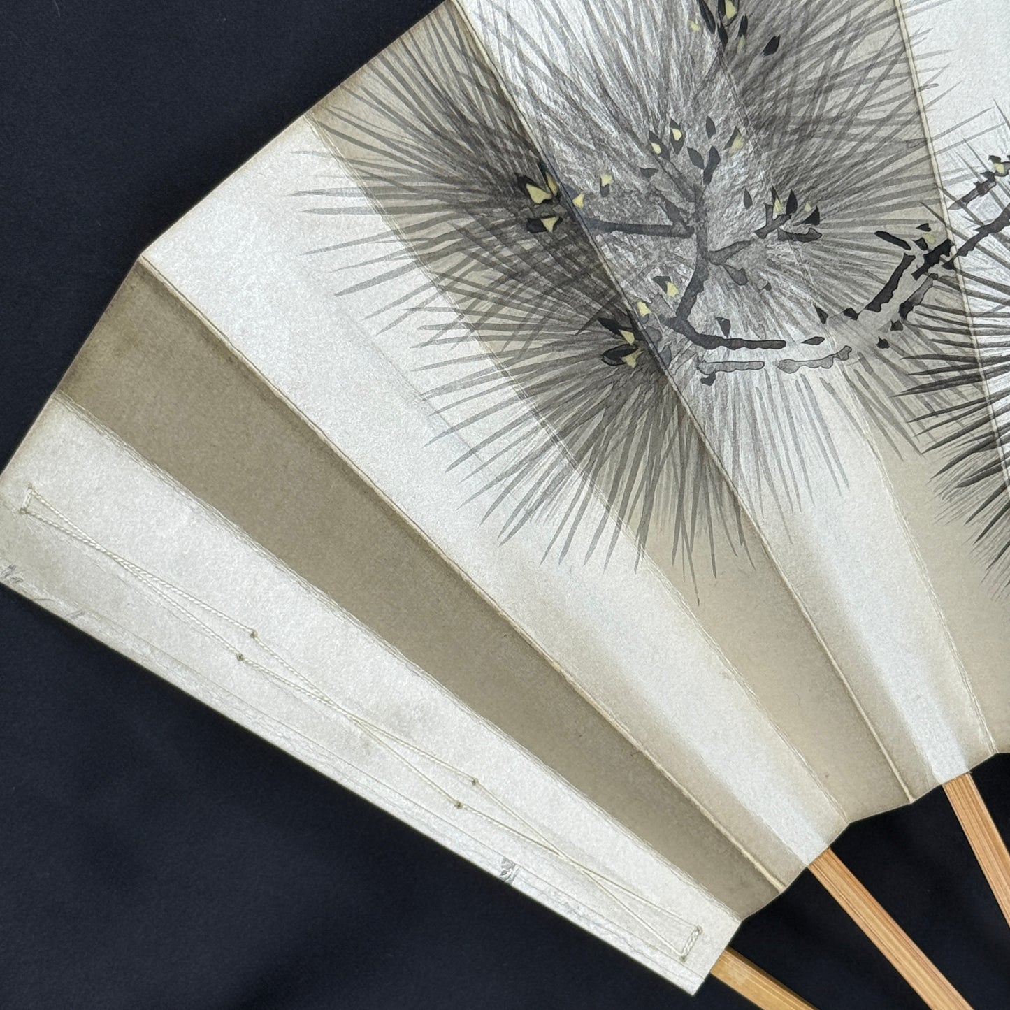 "Matsu Art" Vintage Dance Folding Fan