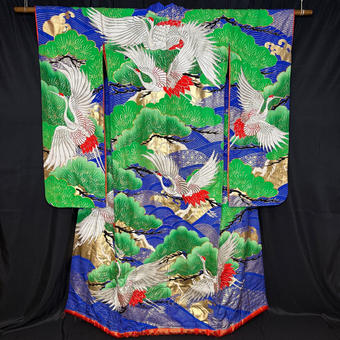"Tsuru Matsu" Wedding Kimono (Uchikake)