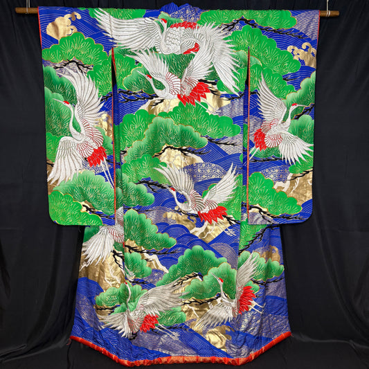 "Tsuru Matsu" Wedding Kimono (Uchikake)