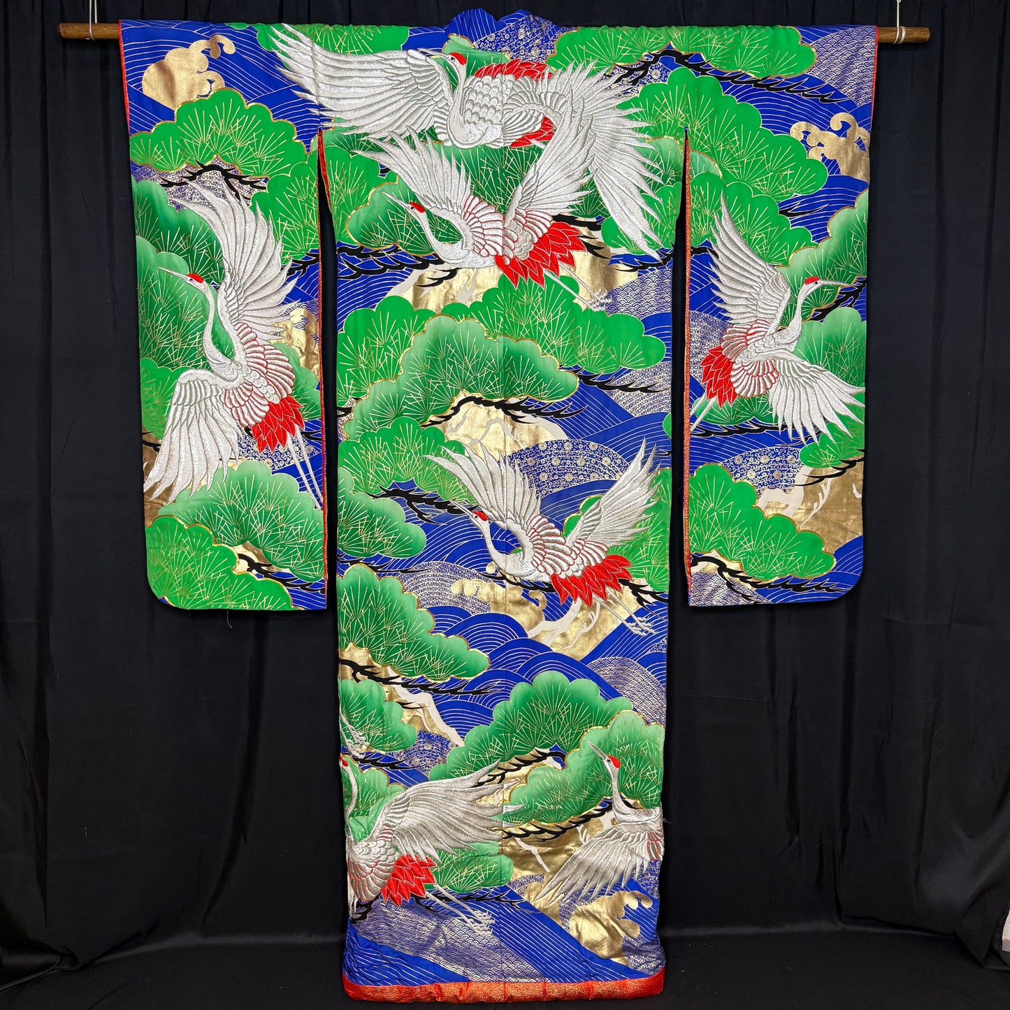 "Tsuru Matsu" Wedding Kimono (Uchikake)
