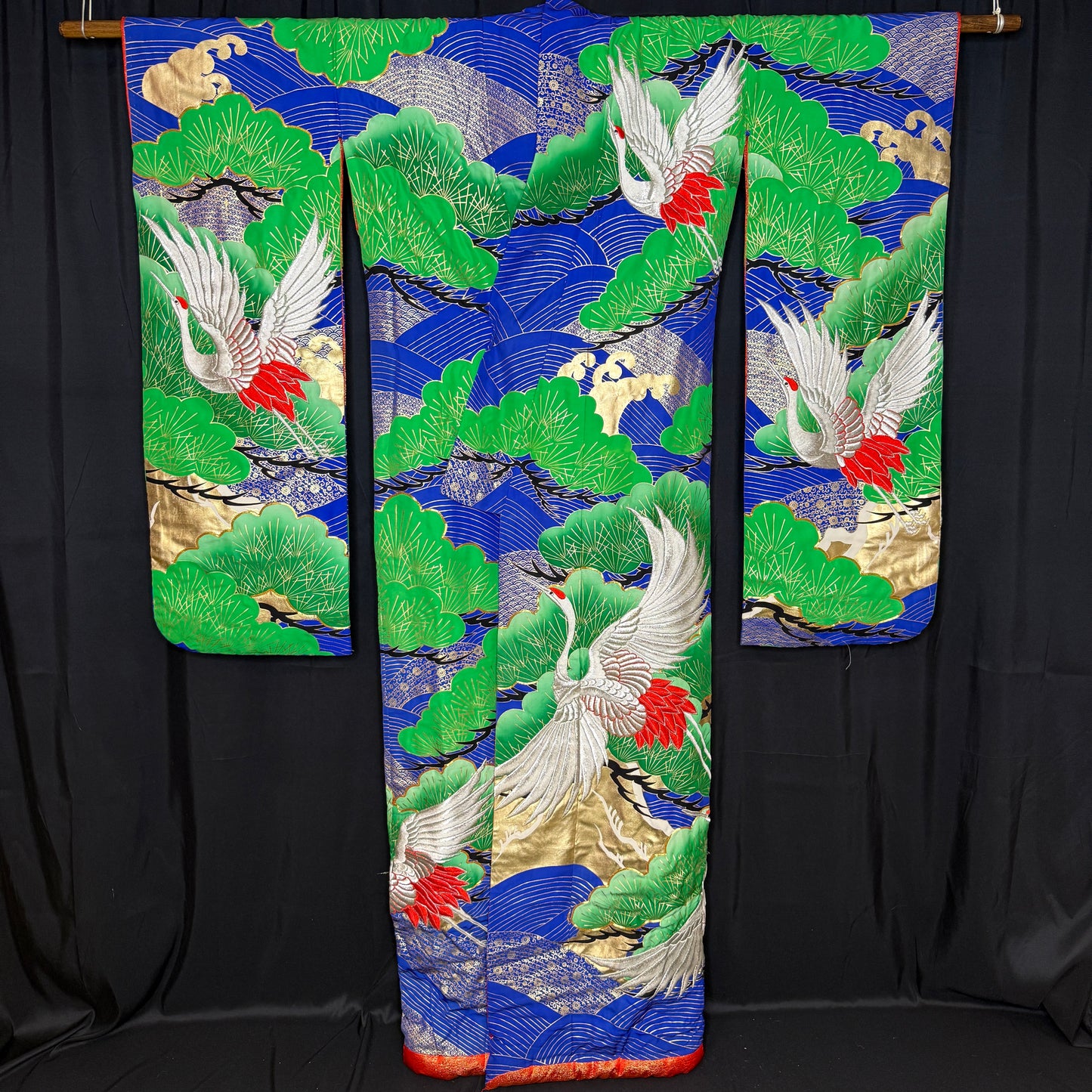 "Tsuru Matsu" Wedding Kimono (Uchikake)