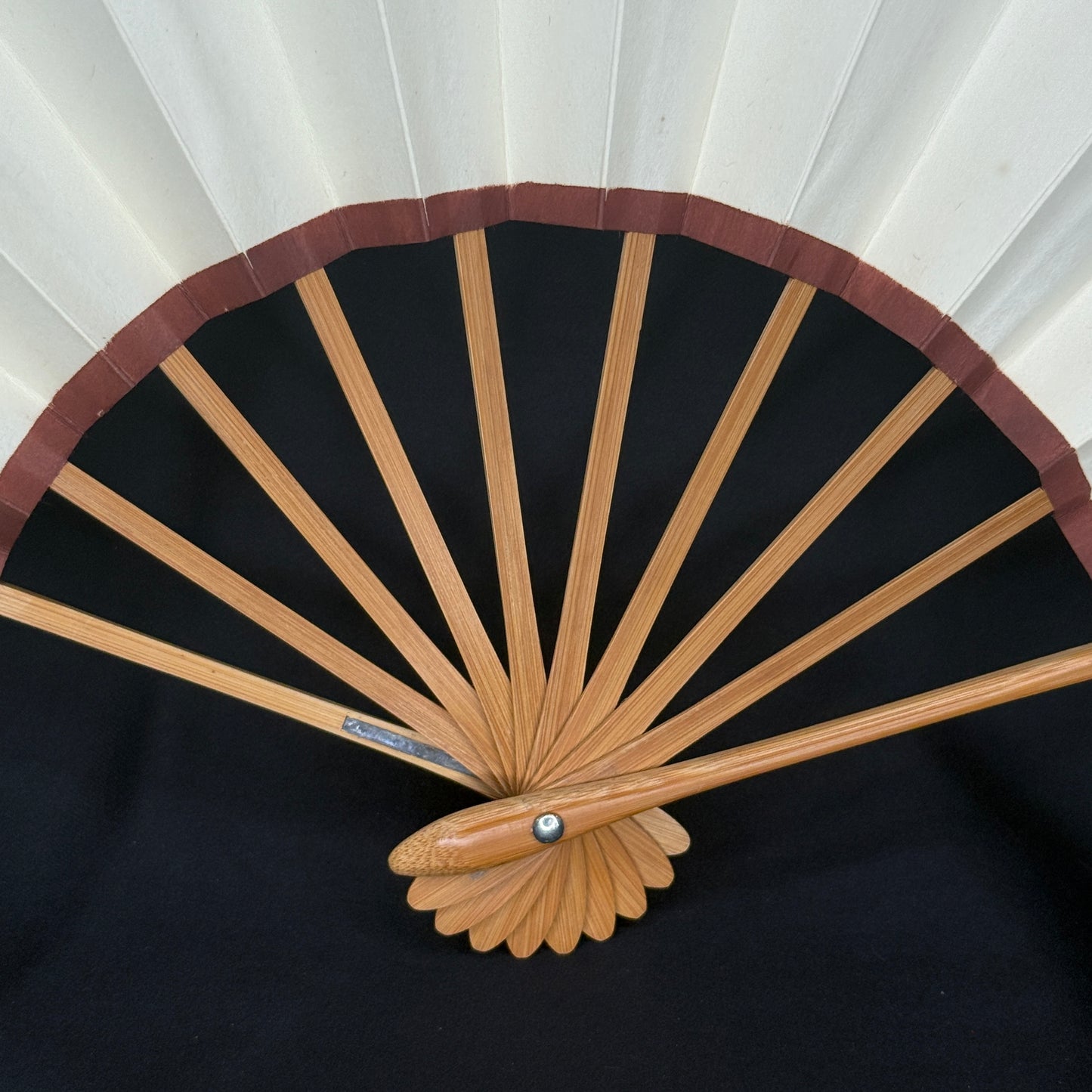"Miyawaki Baisen-an" Vintage Dance Folding Fan