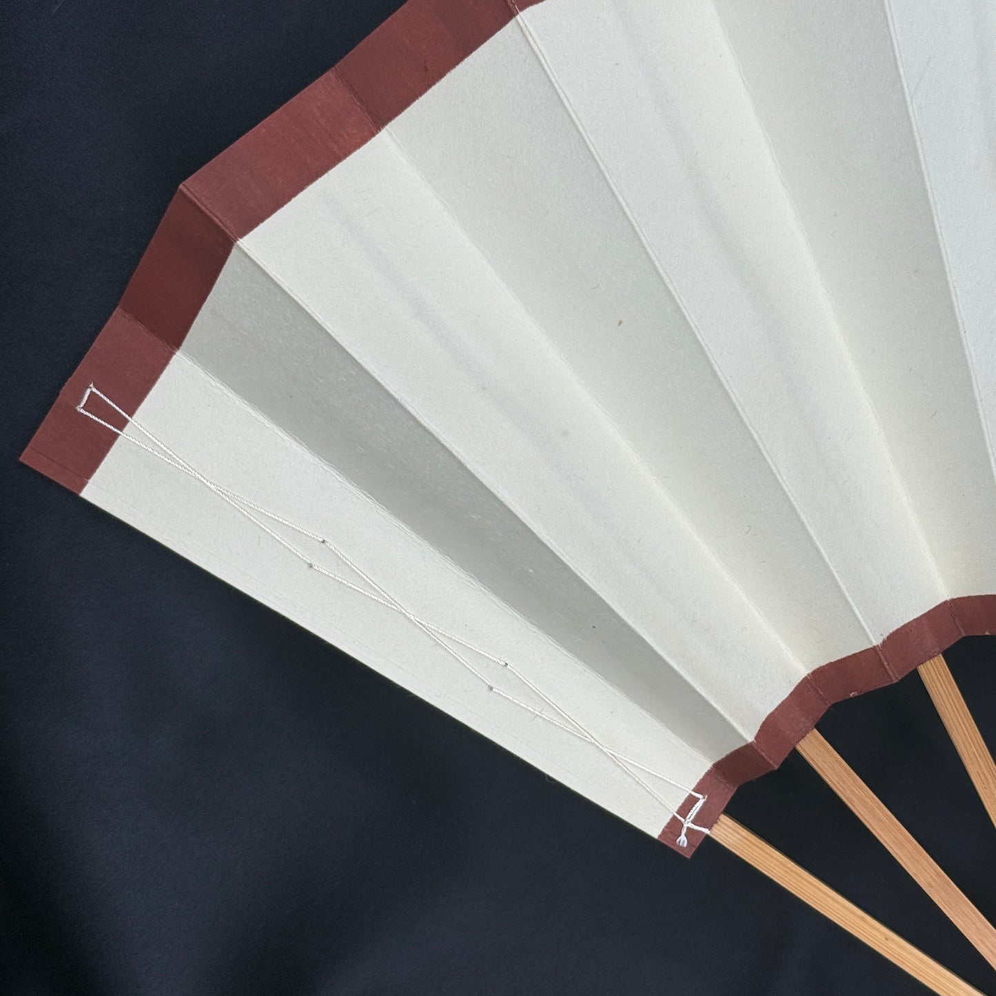 "Miyawaki Baisen-an" Vintage Dance Folding Fan